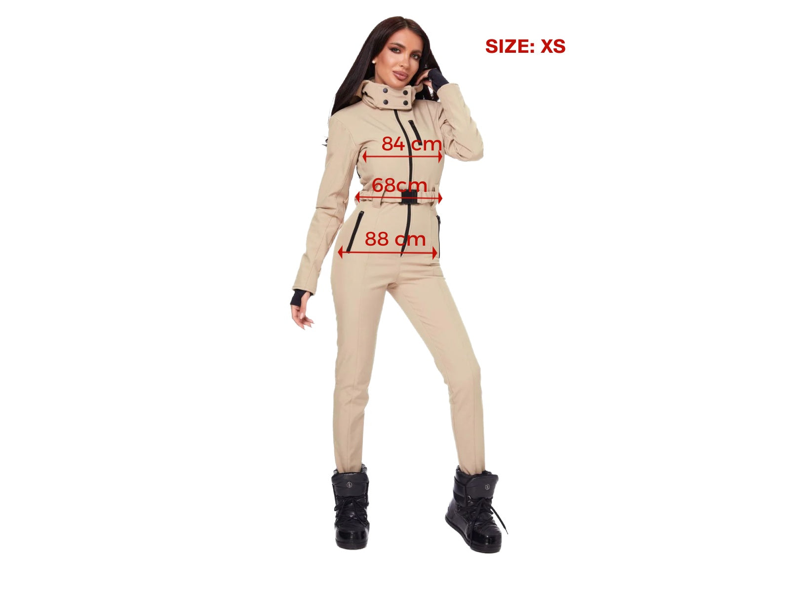 Salopeta ski casual bej Anodys Bogas