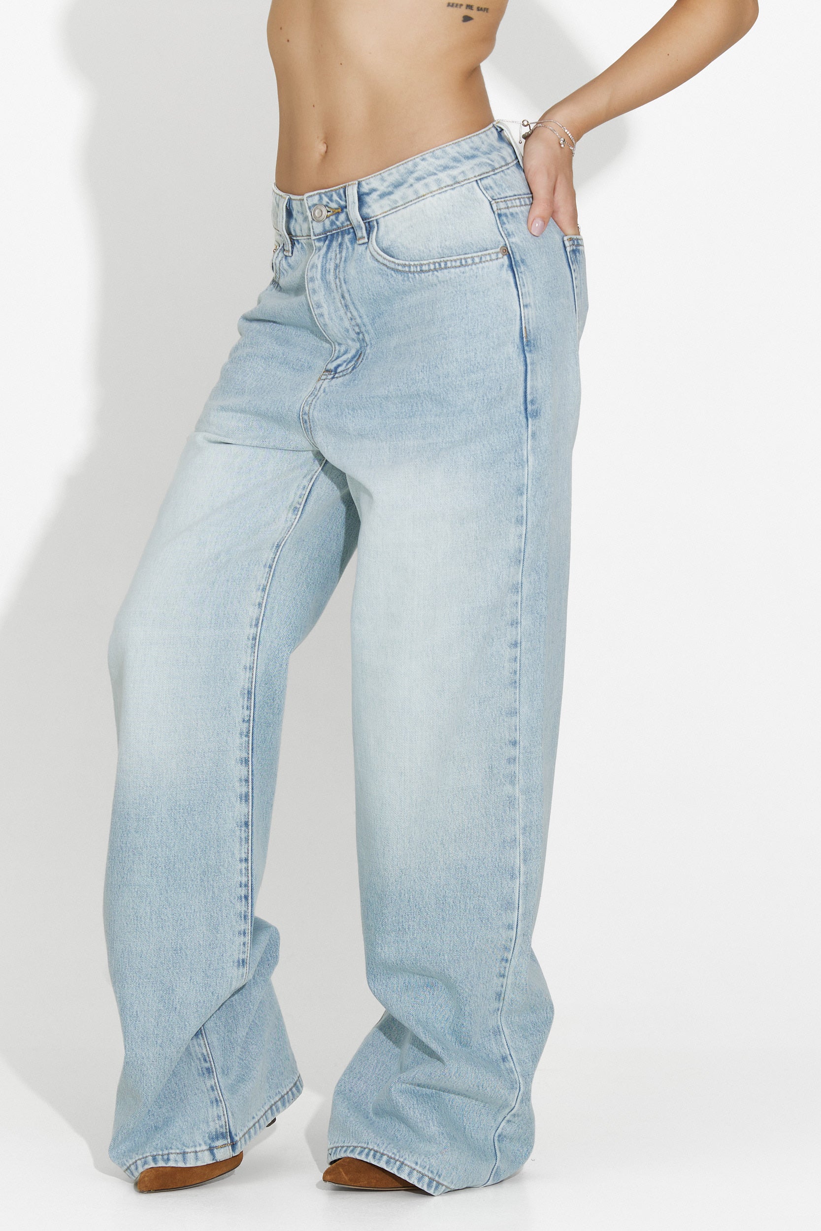 Blugi dama casual bleu Aurenza Bogas