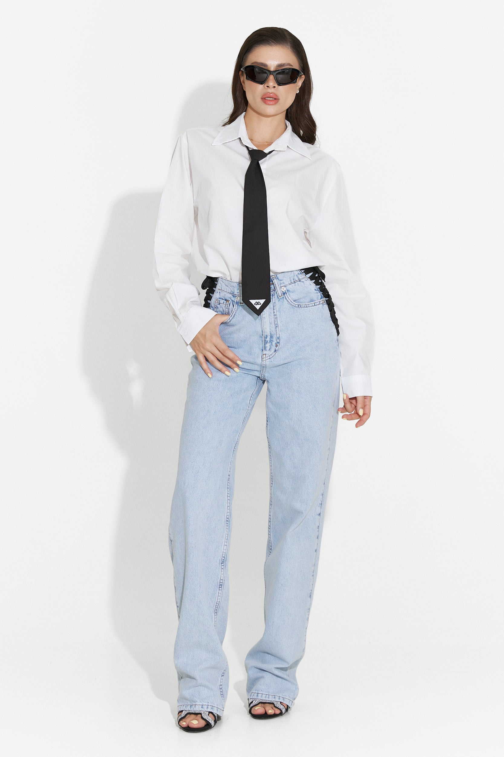 Blugi dama casual bleu Bodysa Bogas