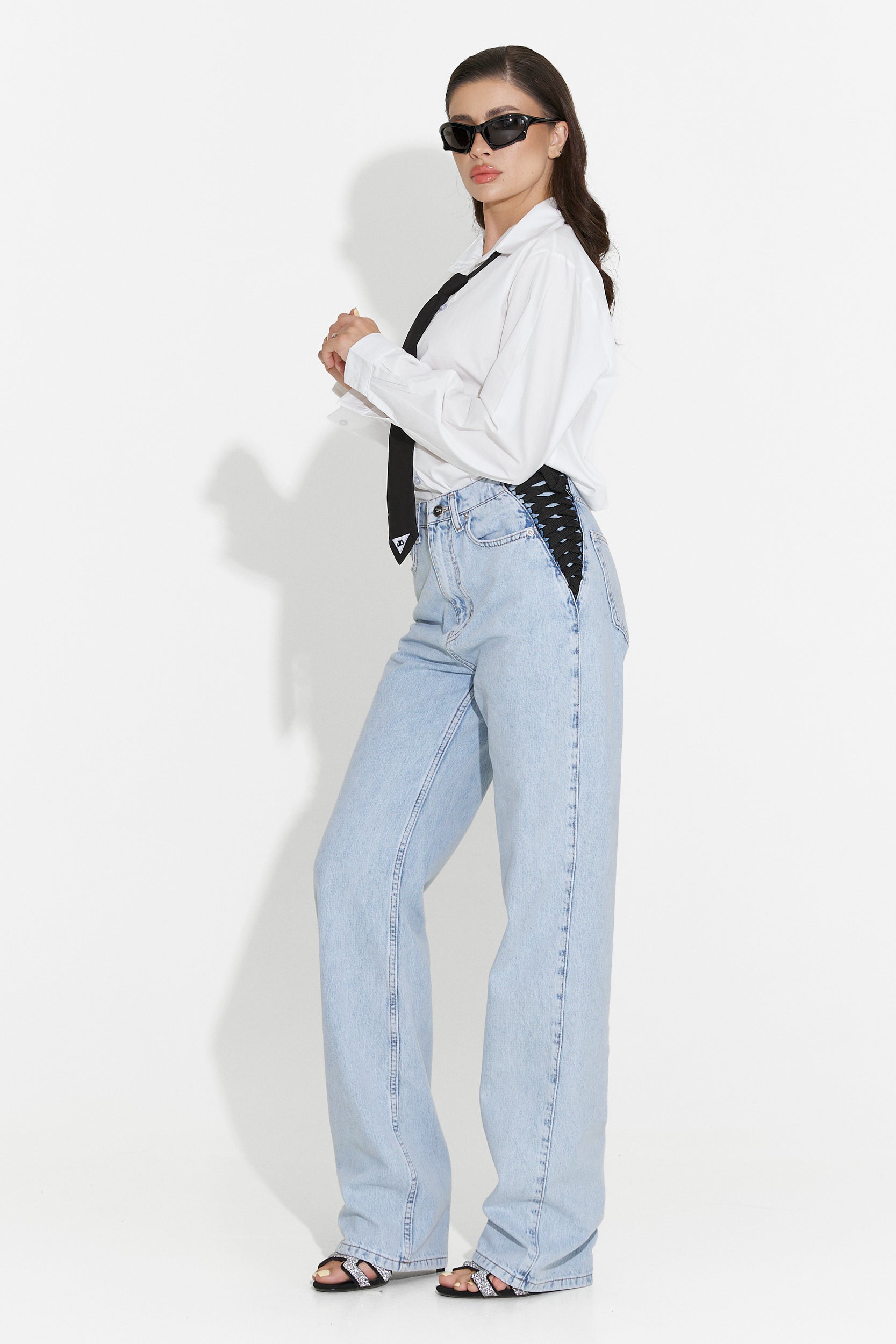 Blugi dama casual bleu Bodysa Bogas