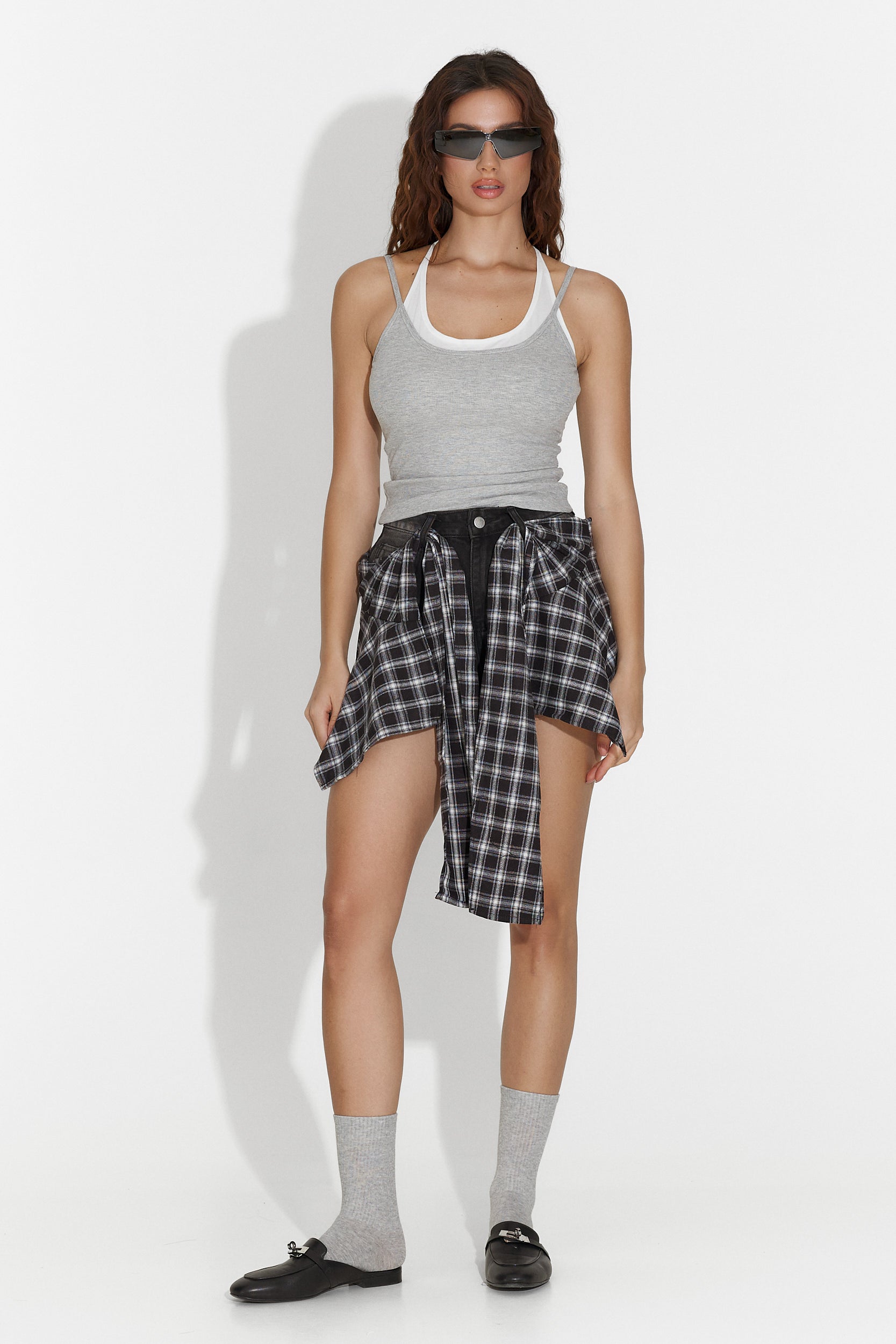 Blugi dama casual negri Salvosa Bogas