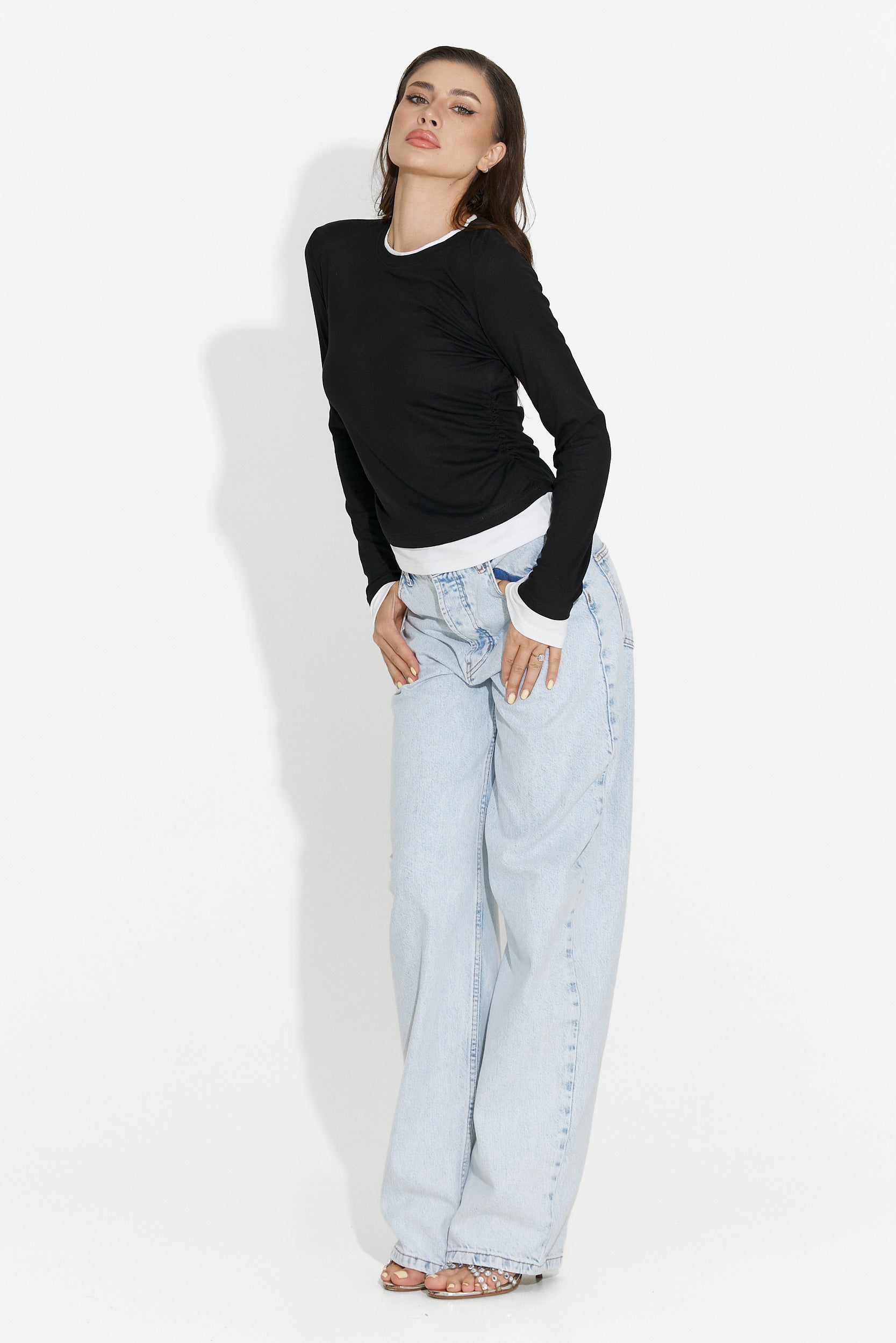 Bluza dama casual neagra Kayas Bogas