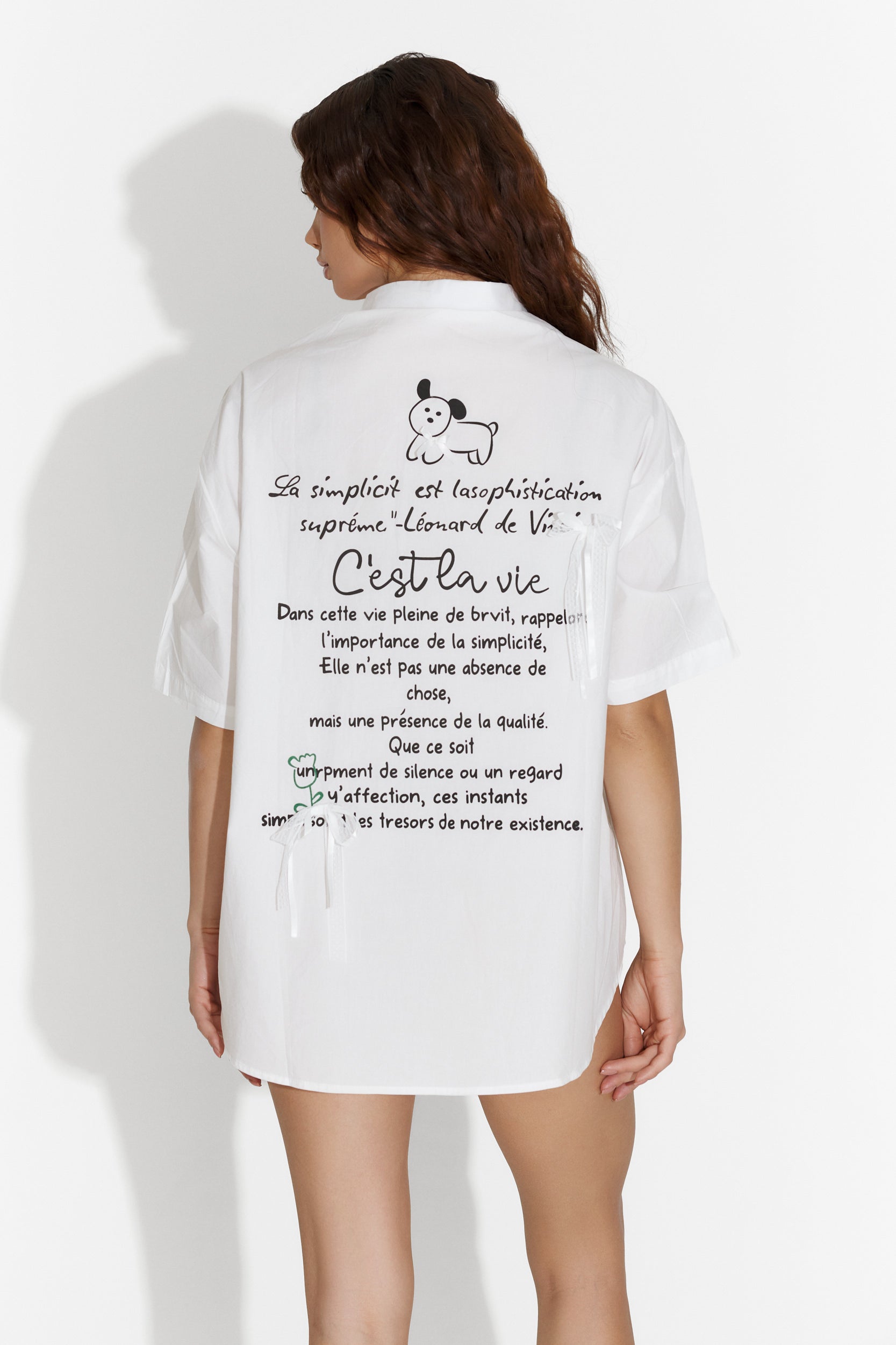 Camasa dama casual alba Whisper Bogas