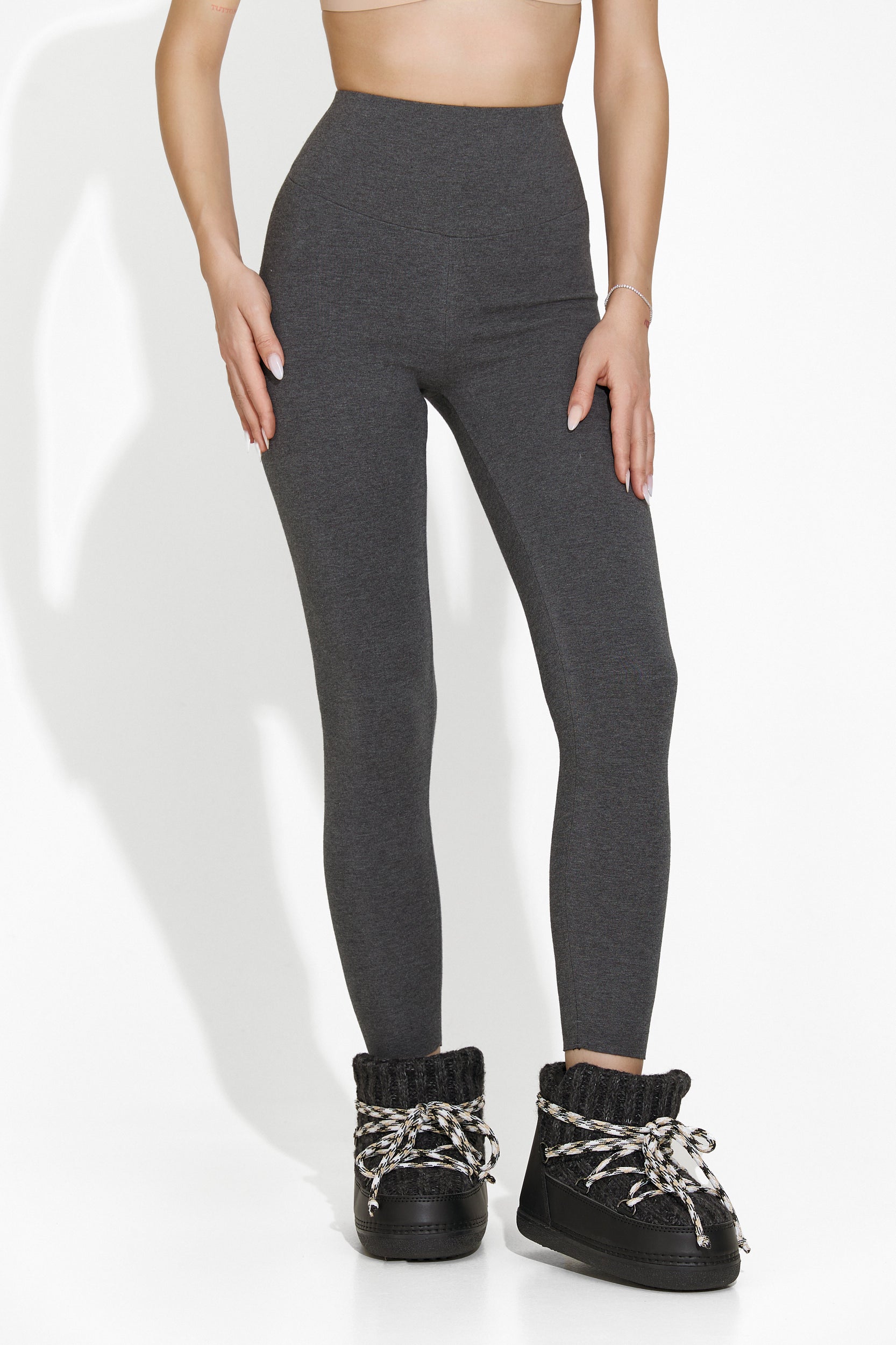 Colanti dama casual gri Teriana Bogas