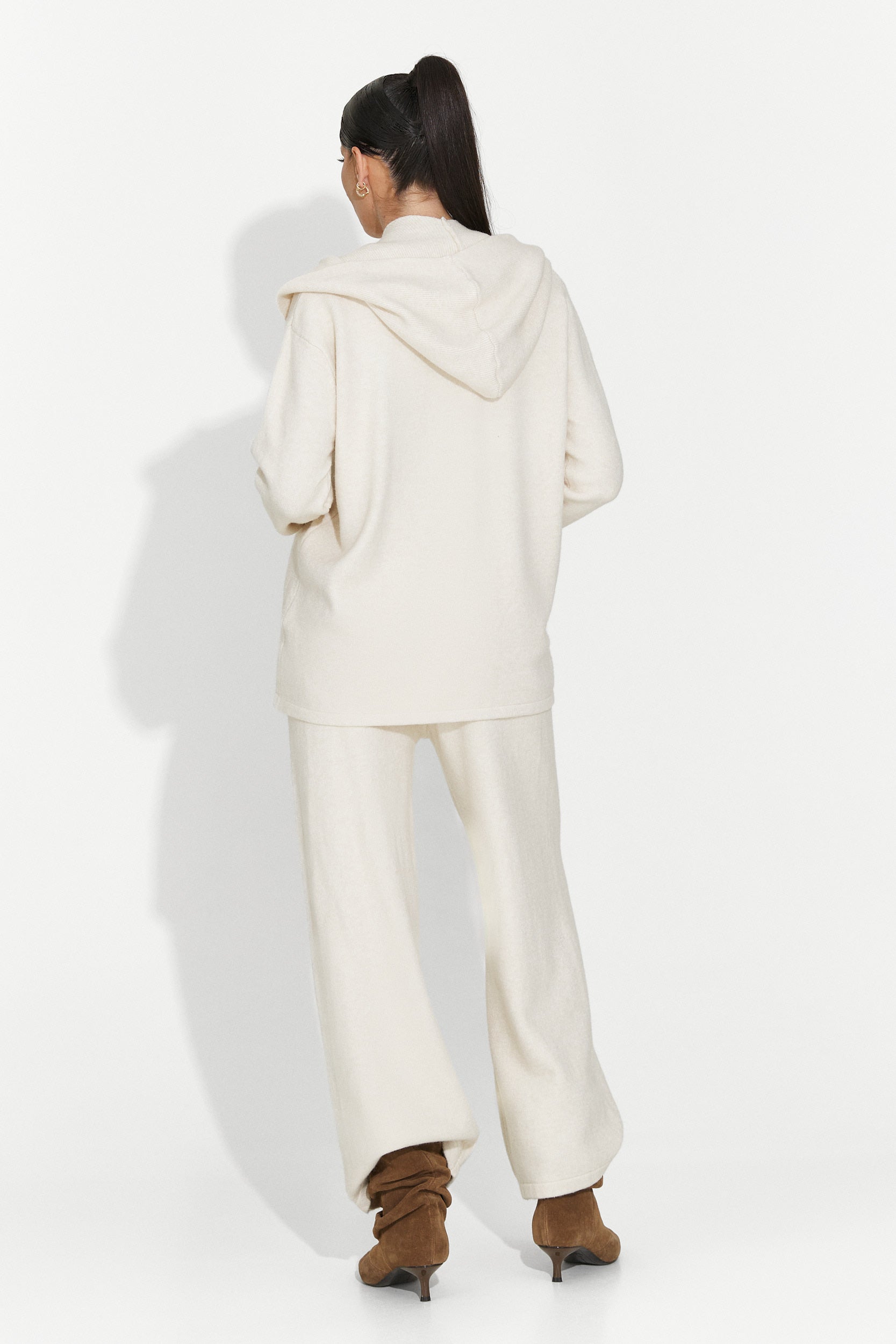 Compleu dama casual bej Vencilie Bogas