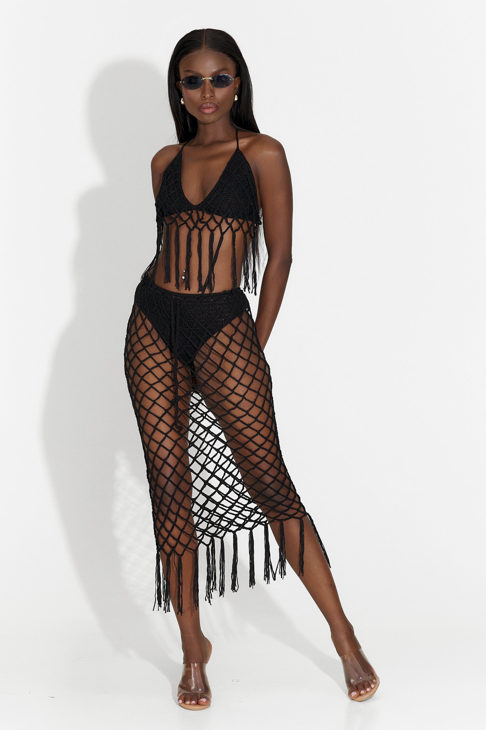 Compleu dama casual negru Daleyza Bogas