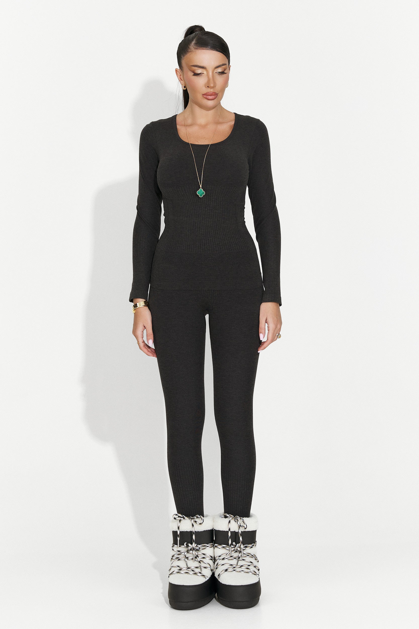 Compleu dama underwear negru Dominia Bogas