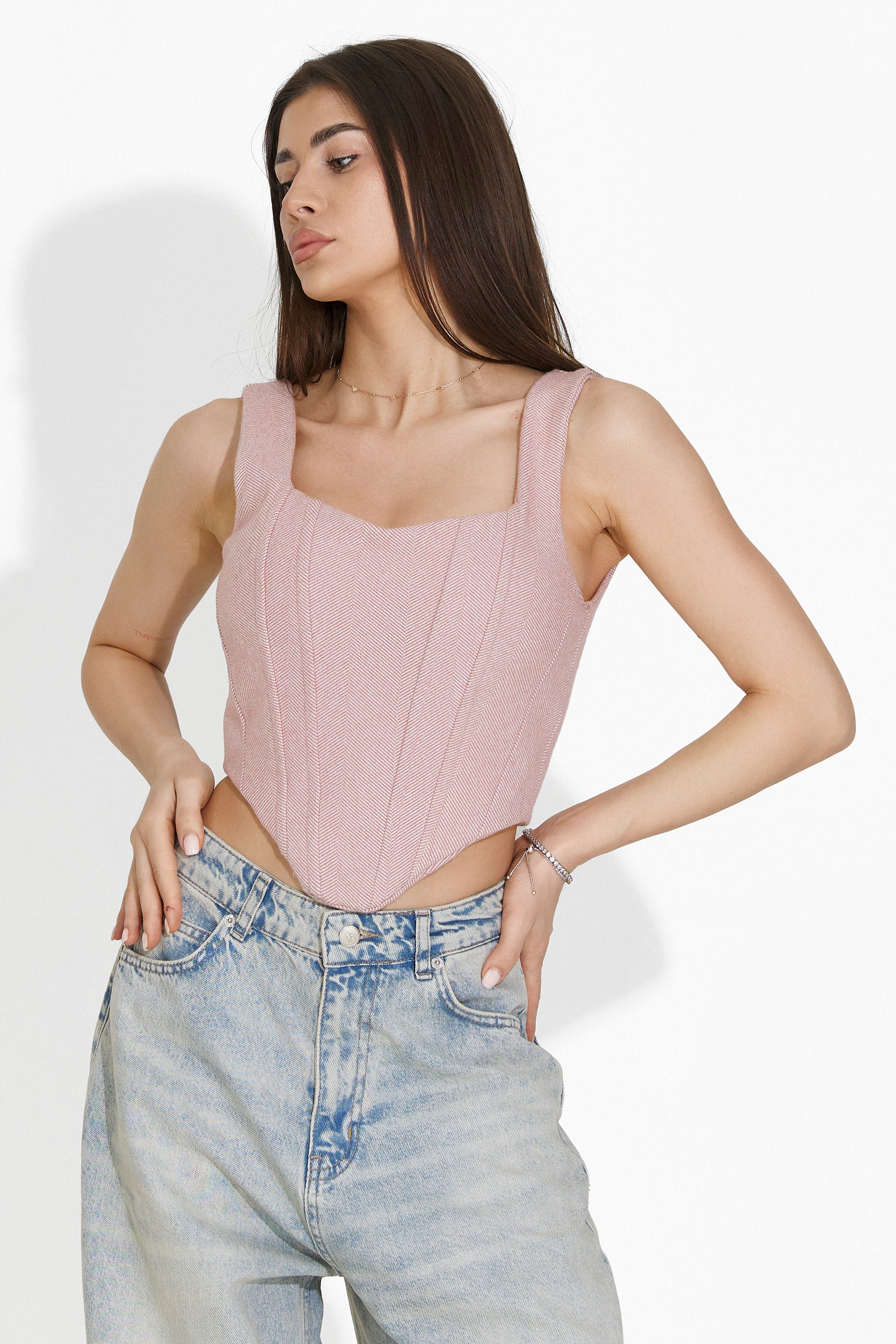 Corset dama elegant roz Hershel Bogas