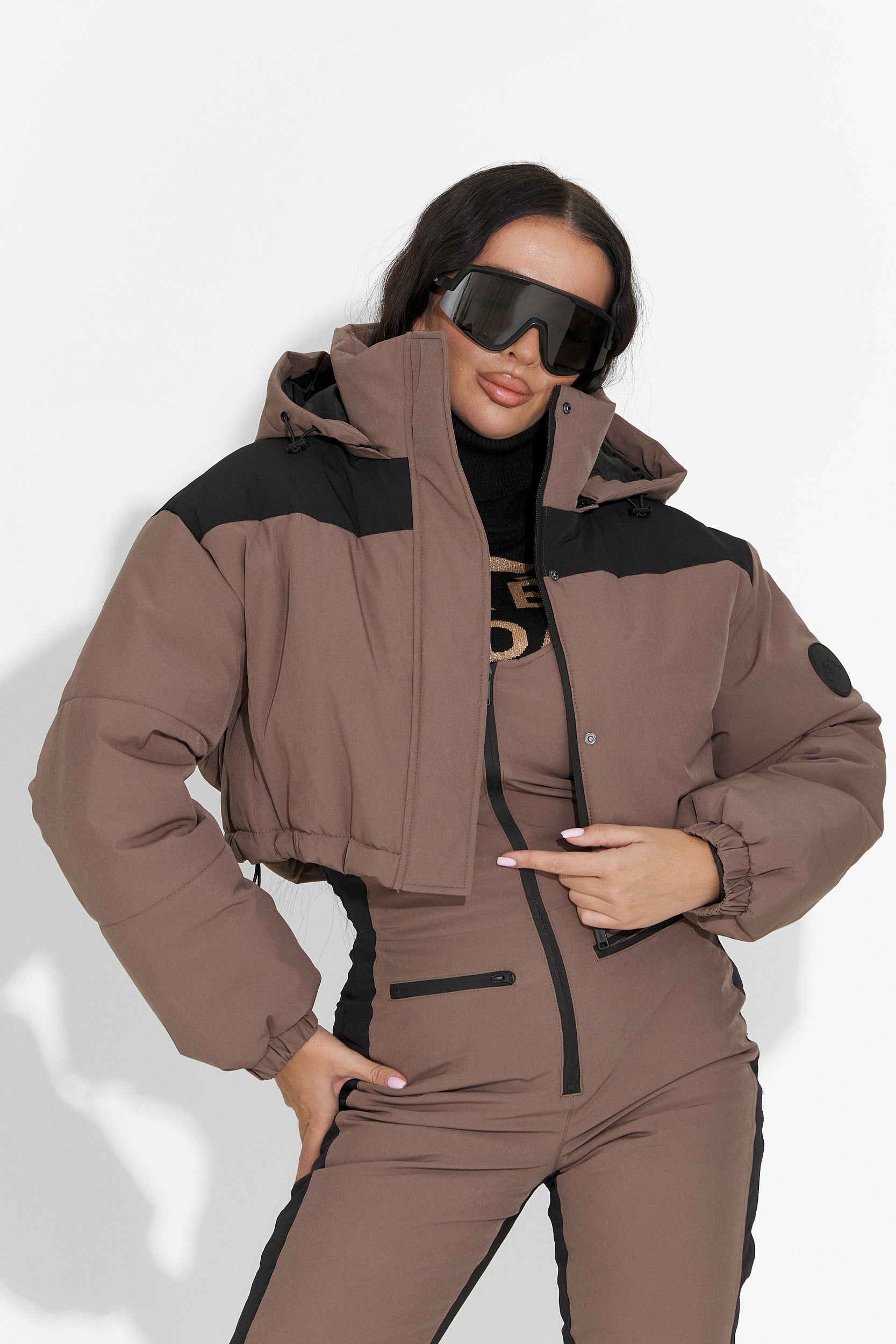 Costum ski casual maro Camelay Bogas