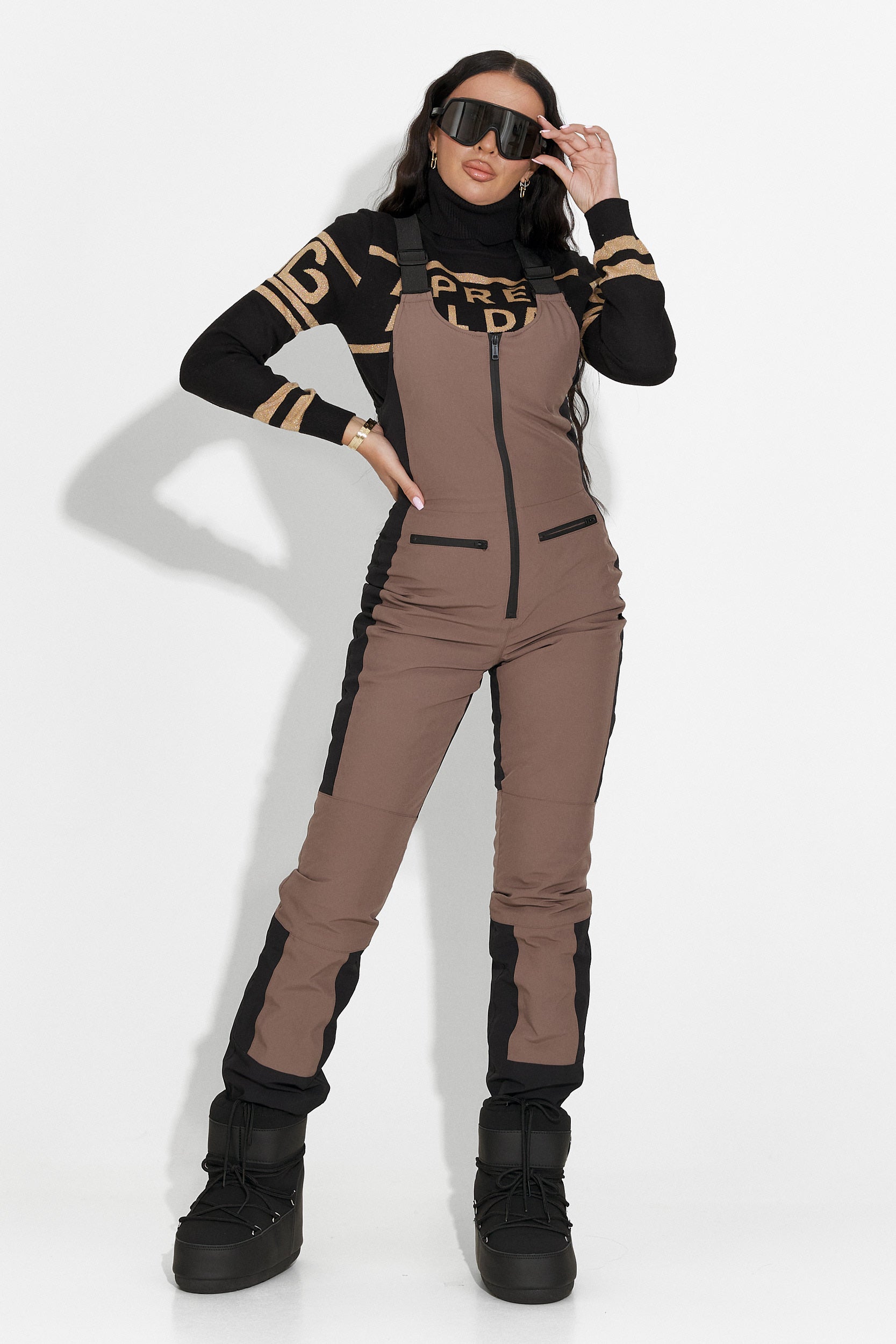 Costum ski casual maro Camelay Bogas