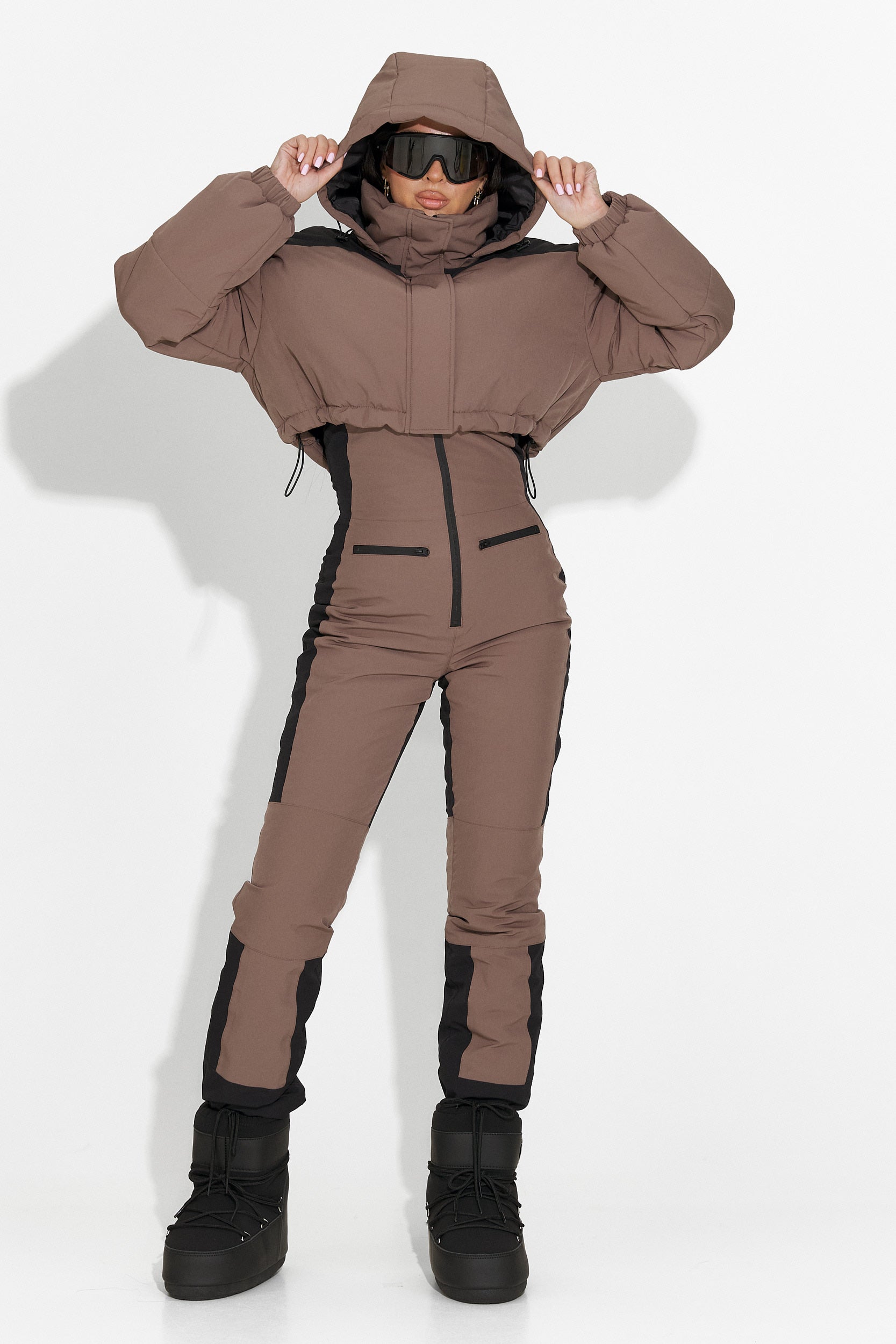 Costum ski casual maro Camelay Bogas