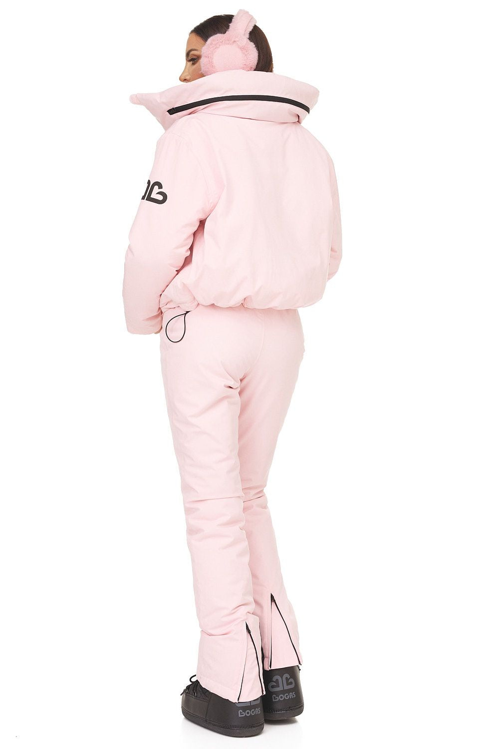 Costum ski casual roz Reasia Bogas