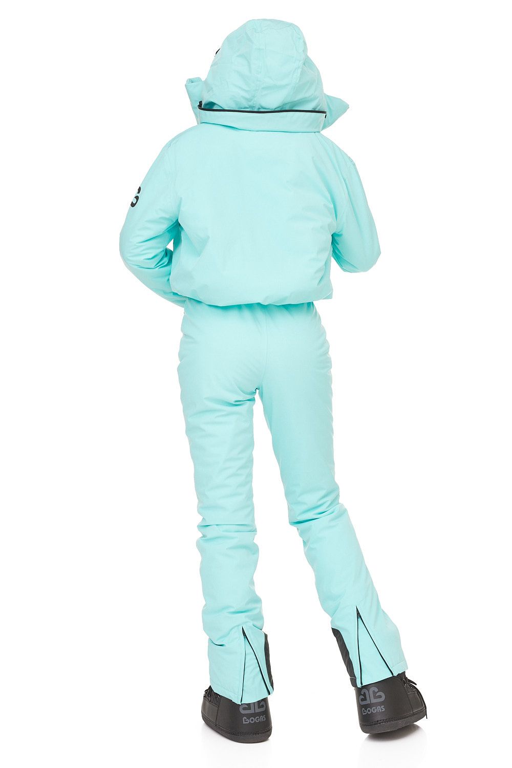 Costum ski casual turcoaz Reasia Bogas