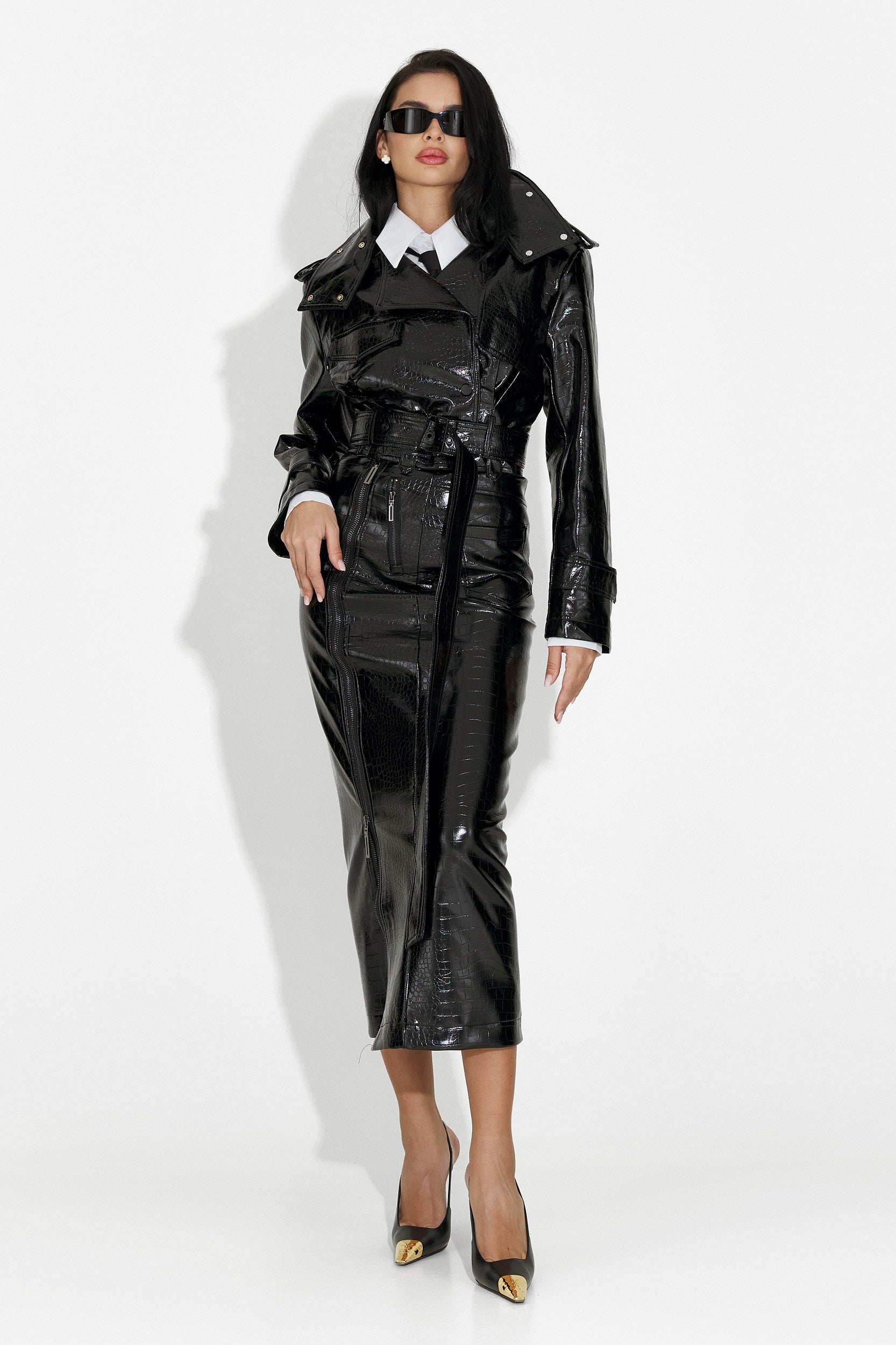 Fusta dama eleganta neagra Nubira Bogas