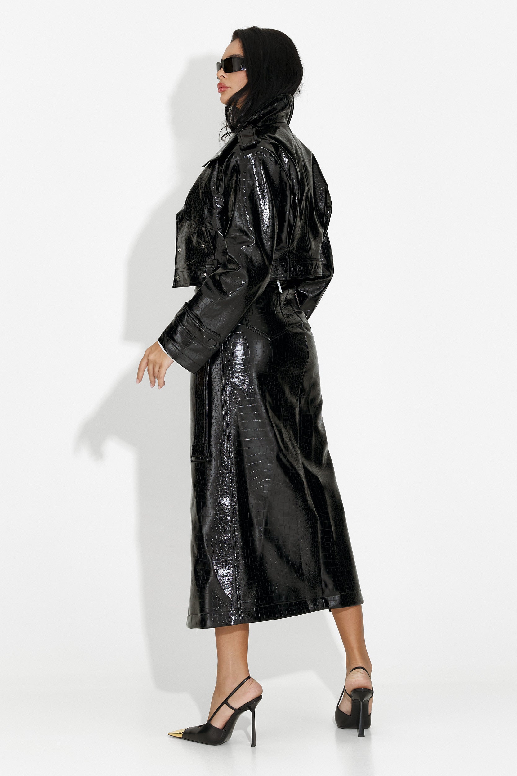 Fusta dama eleganta neagra Nubira Bogas