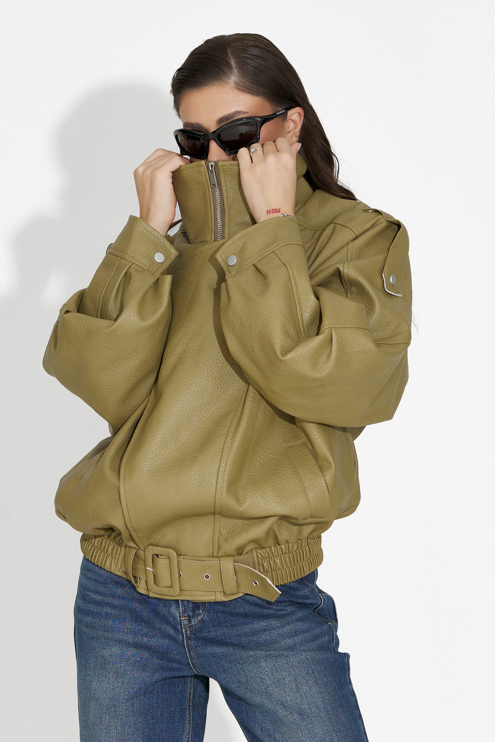 Geaca dama kaki Softina Bogas