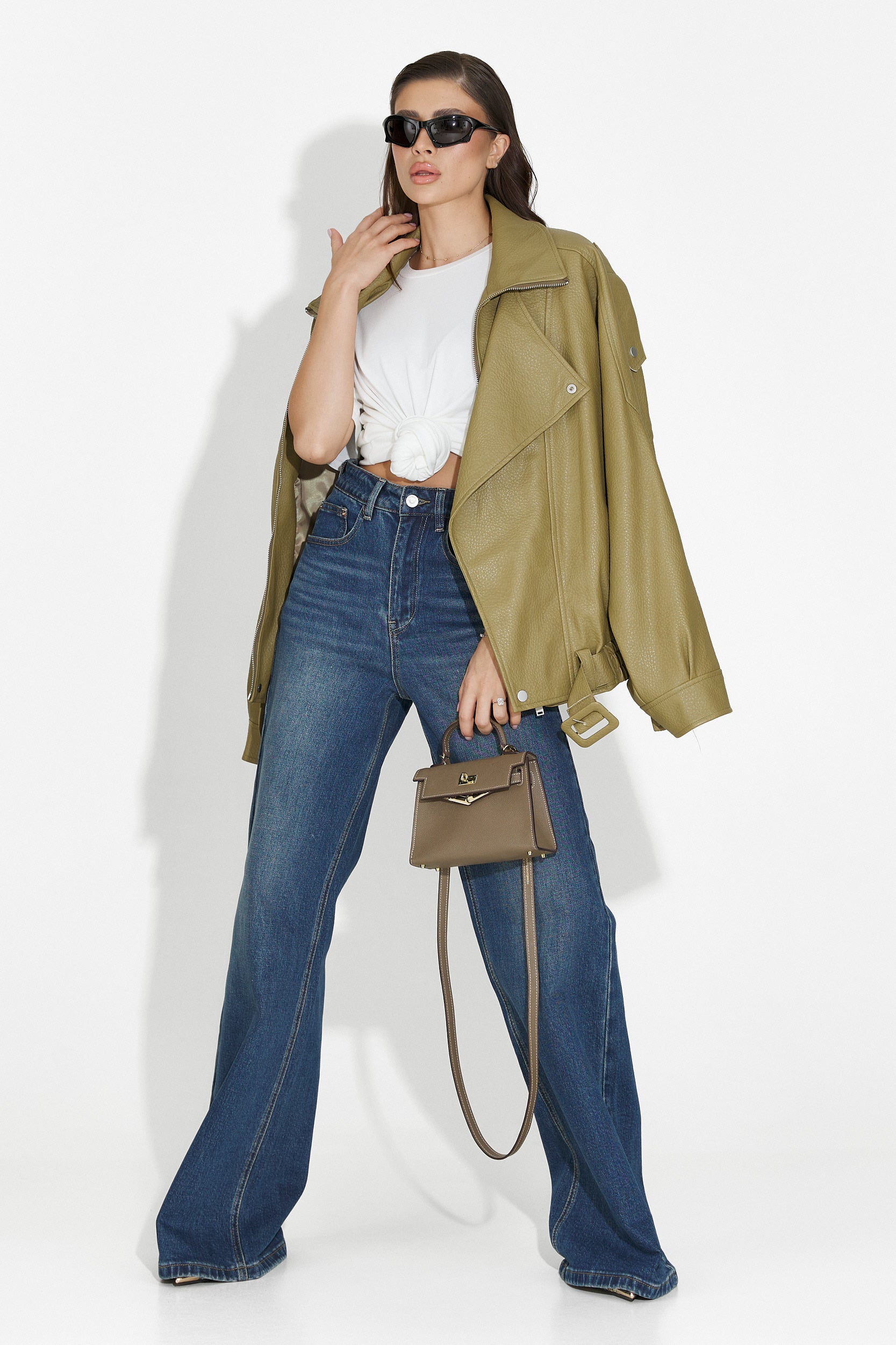 Geaca dama kaki Softina Bogas