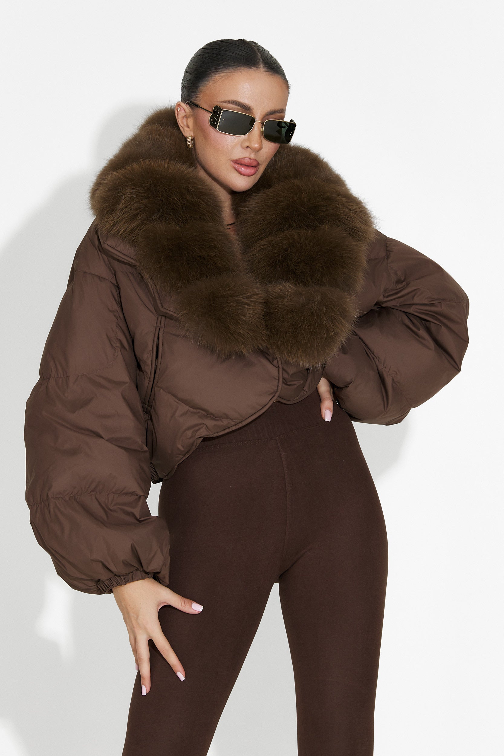 Geaca dama maro Selvoria Bogas