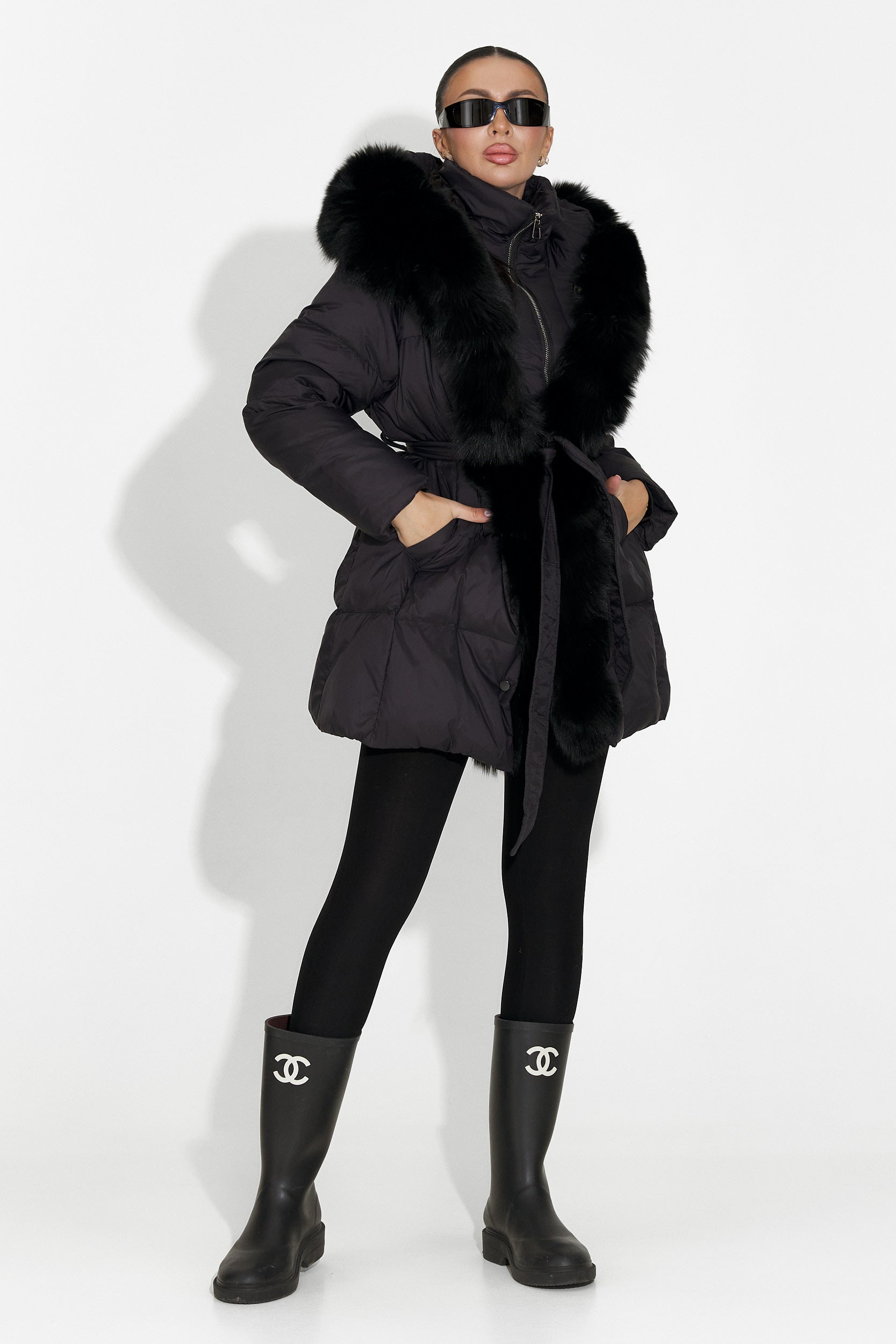 Geaca dama neagra Neolia Bogas