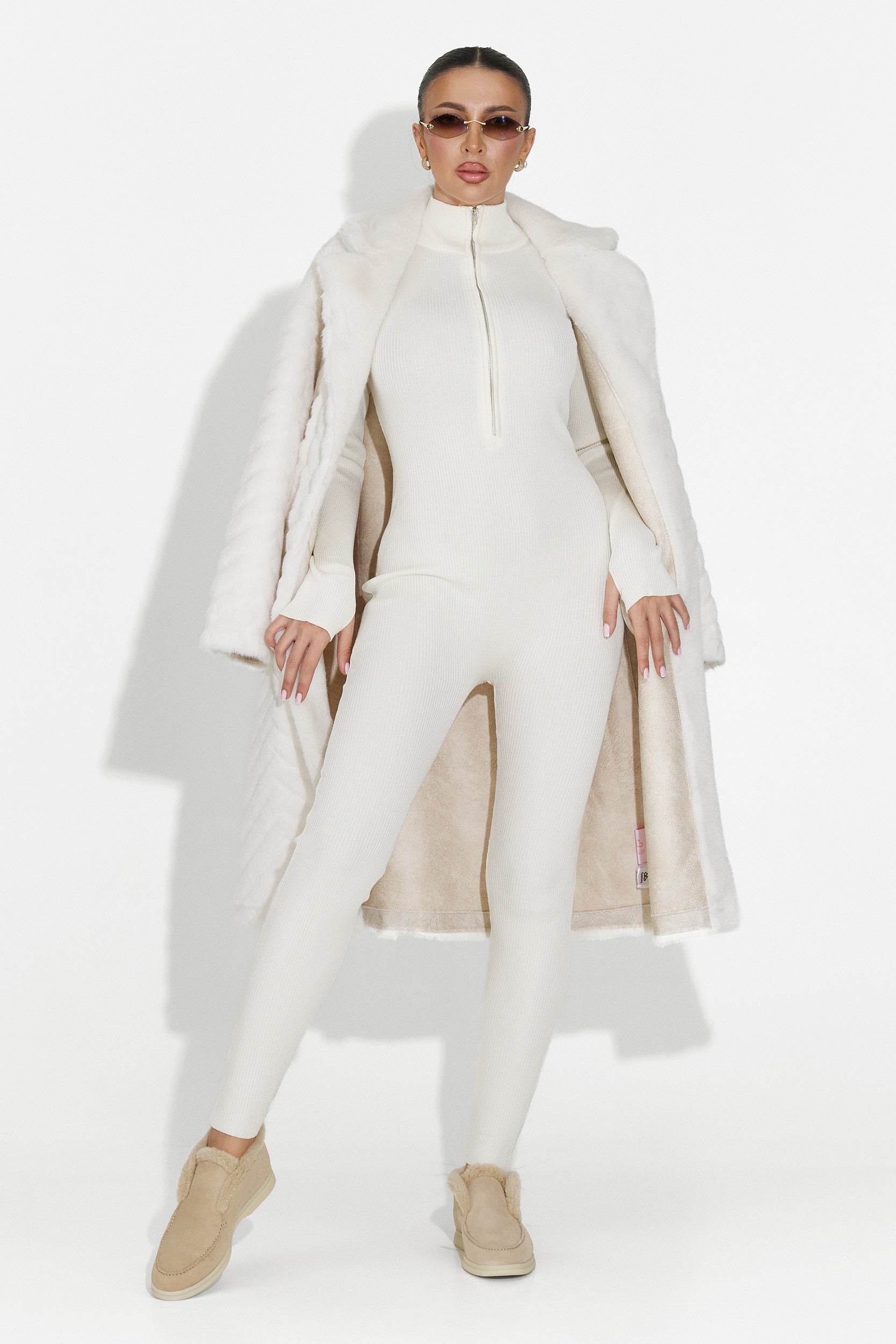 Haina de blana bej Lunaris Bogas