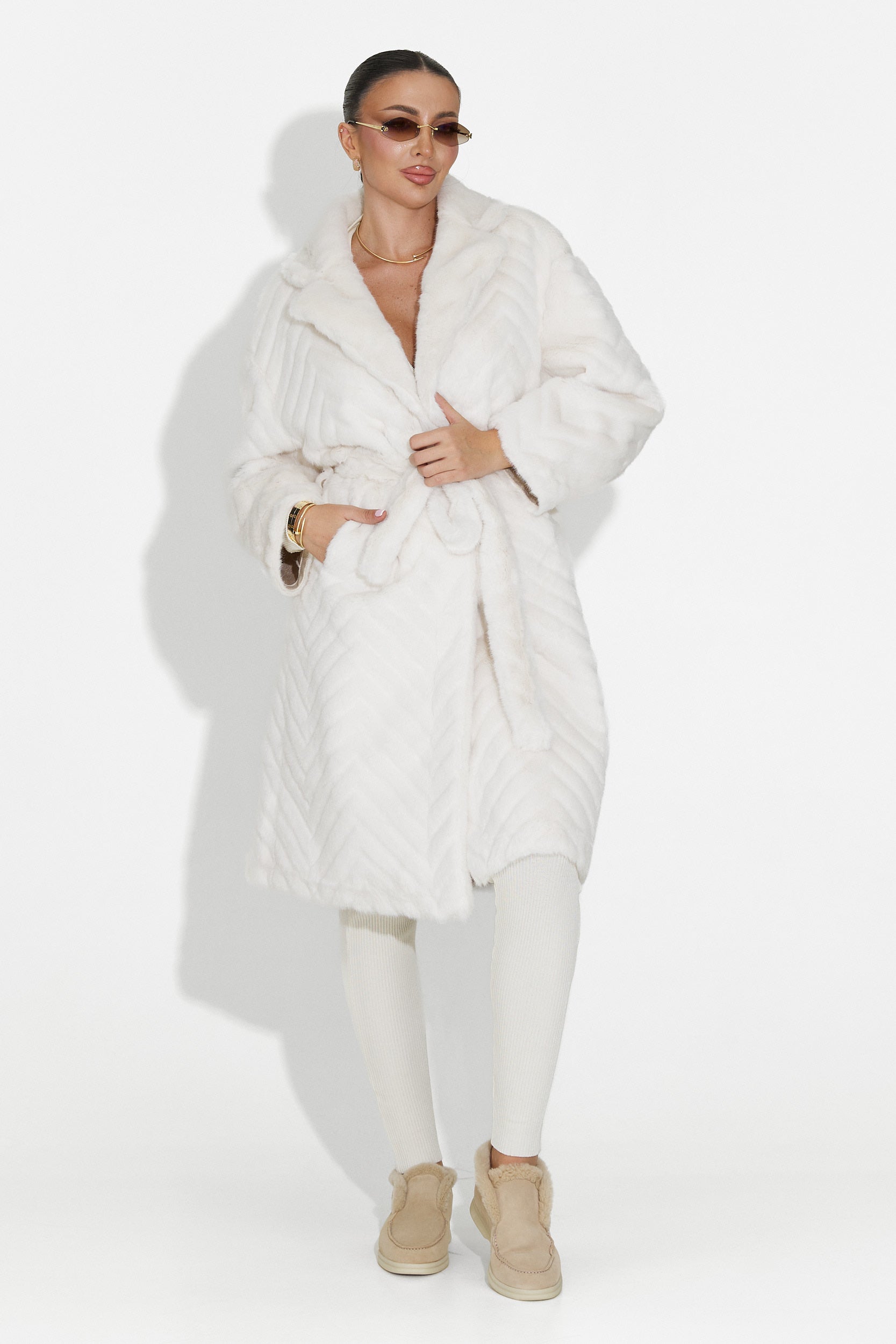 Haina de blana bej Lunaris Bogas