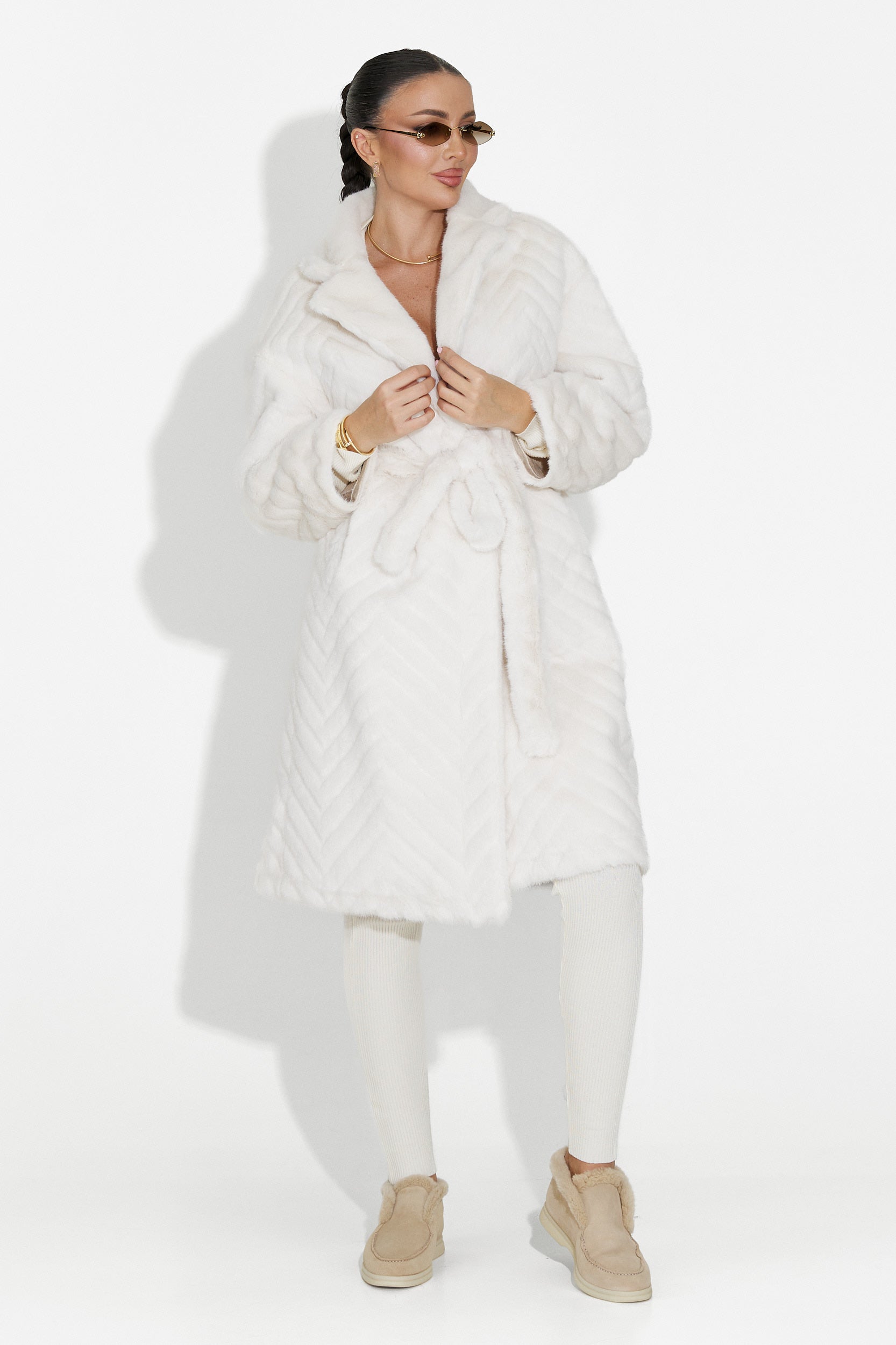 Haina de blana bej Lunaris Bogas