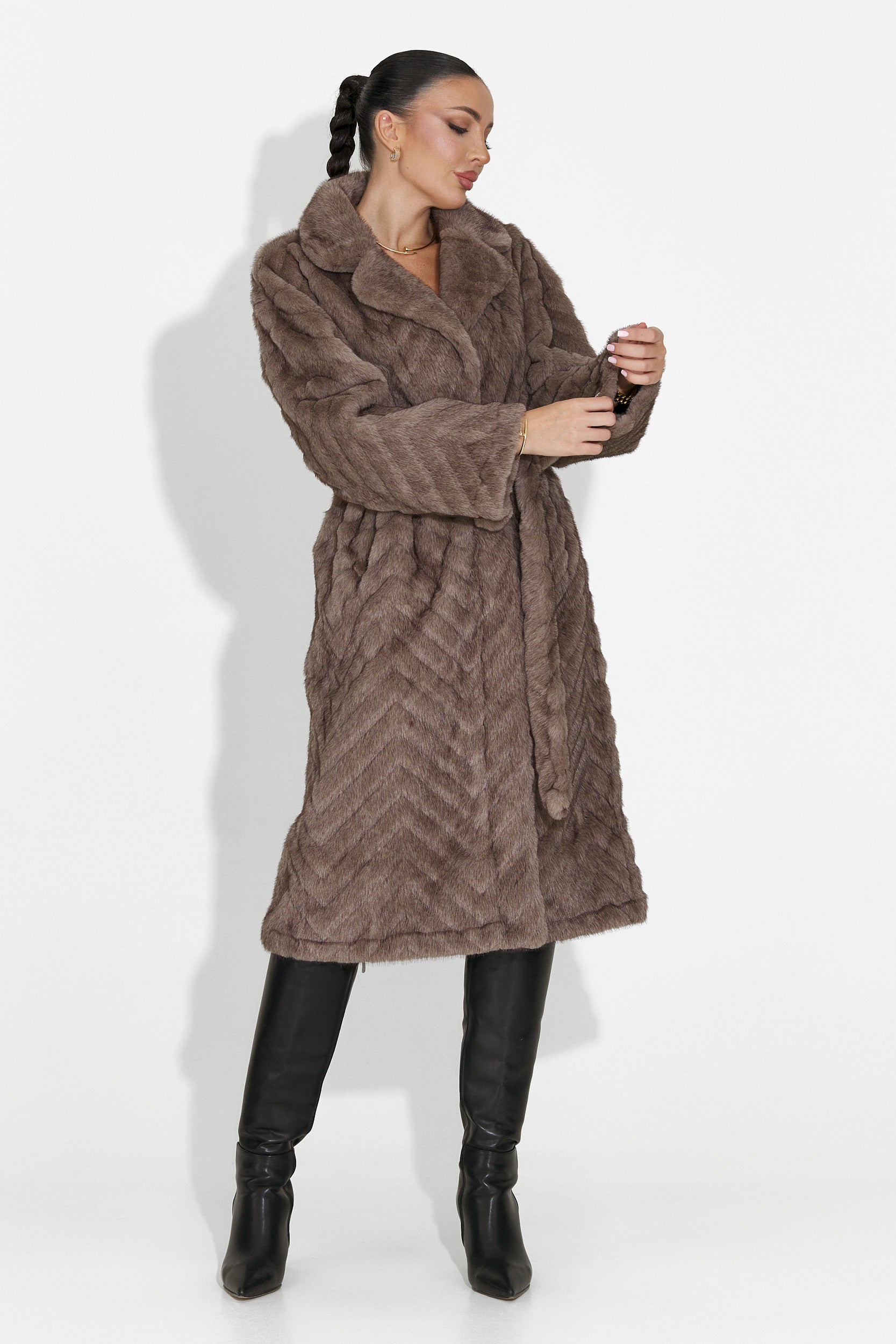 Haina de blana grej Lunaris Bogas