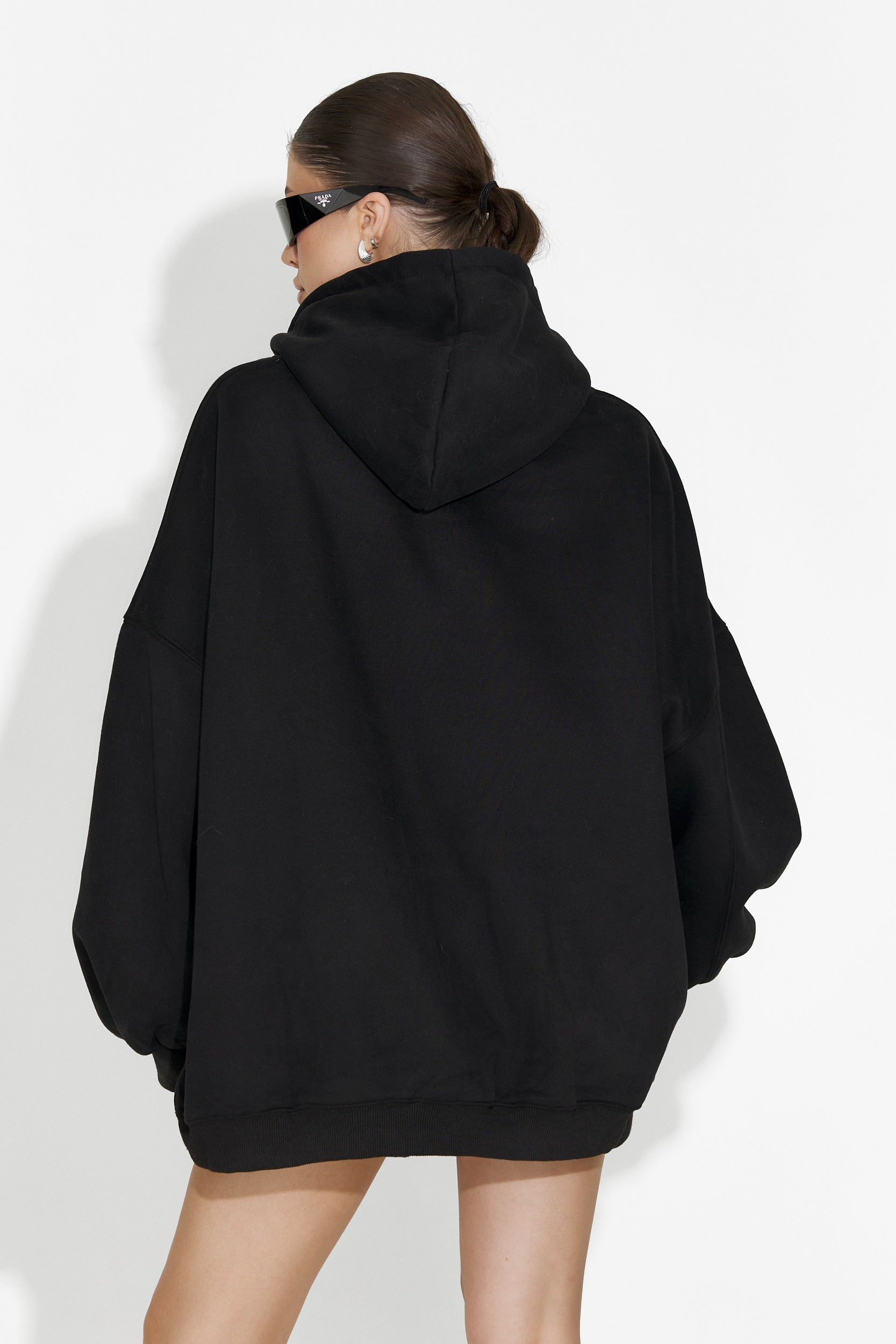 Hanorac dama casual negru Noblesa Bogas