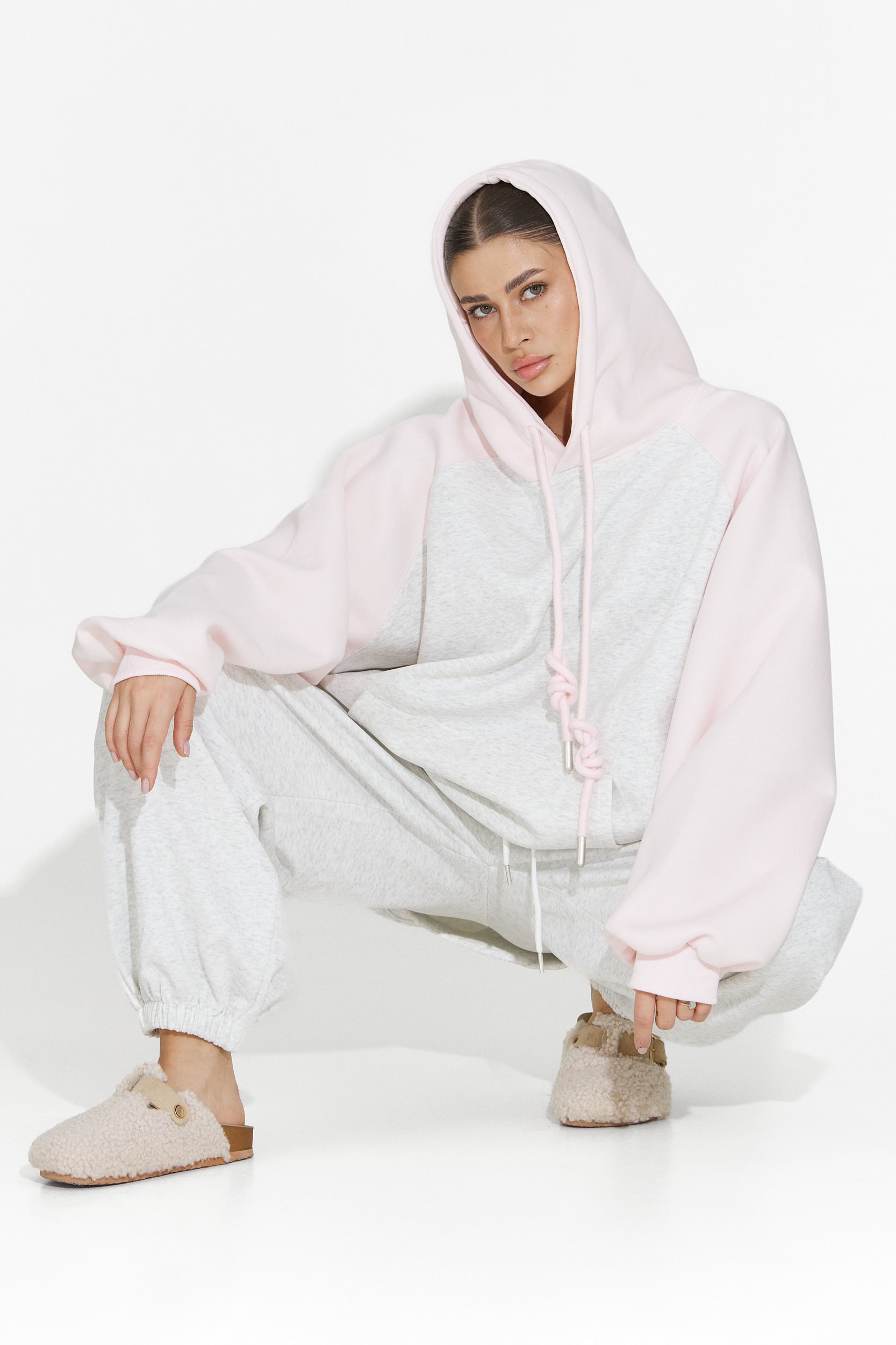 Hanorac dama casual roz Tavric Bogas