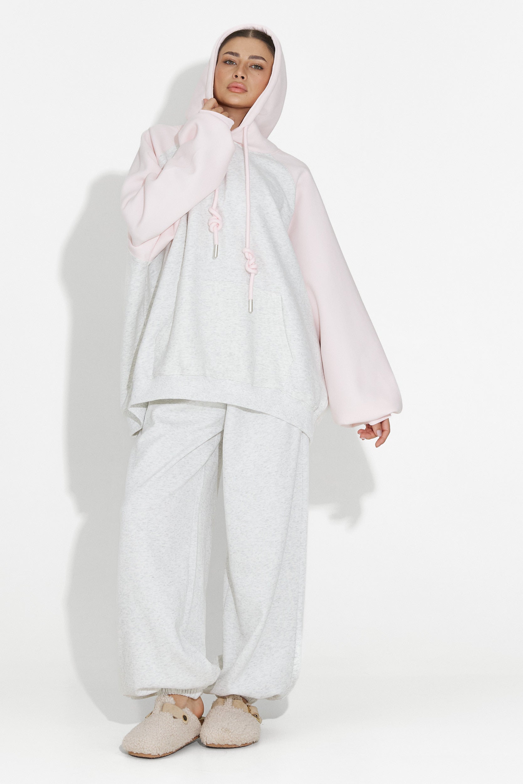 Hanorac dama casual roz Tavric Bogas