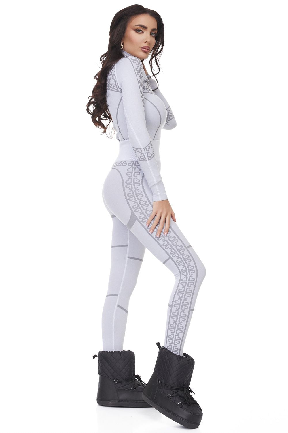 Helanca dama casual gri Desya Bogas