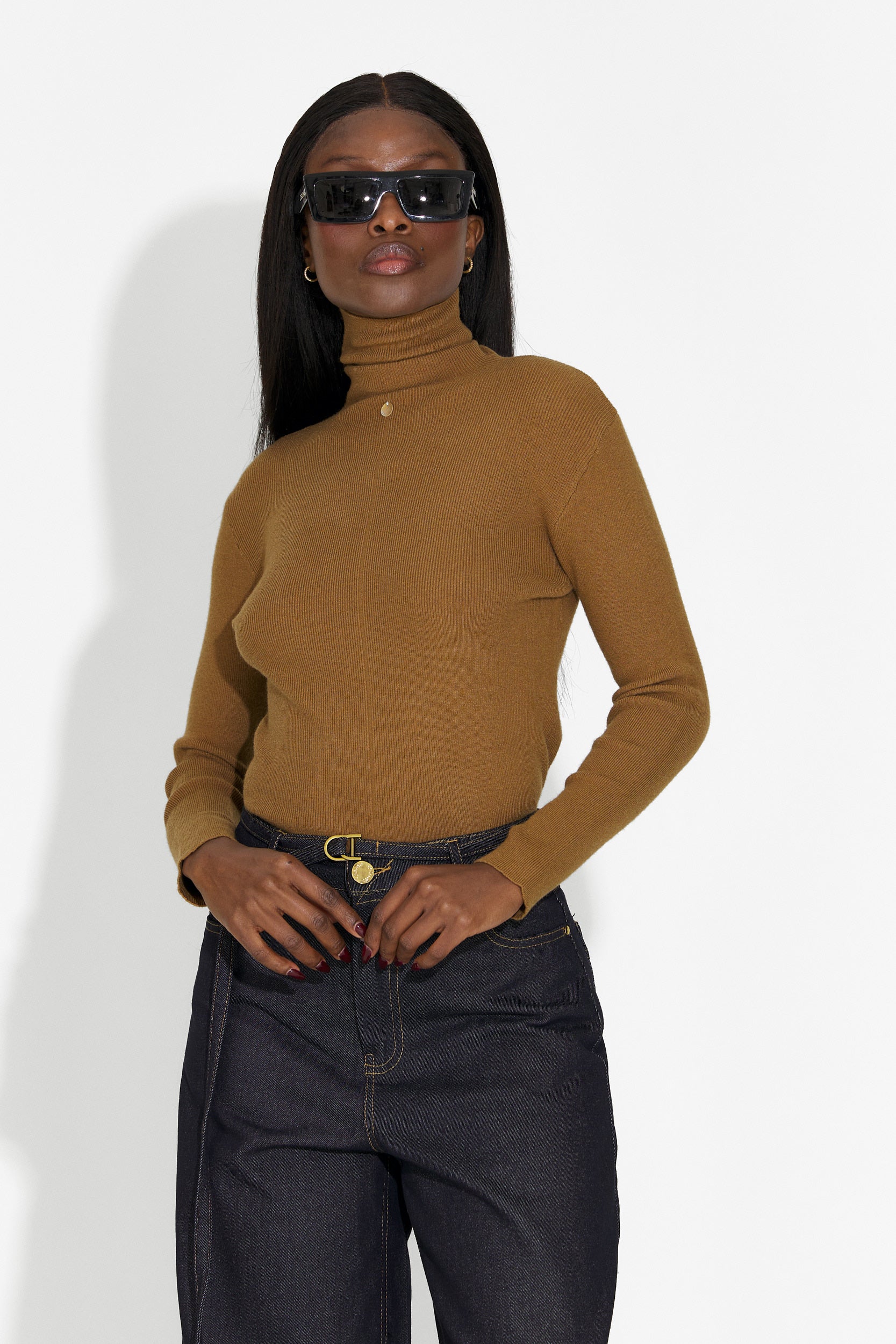 Helanca dama casual maro Invera Bogas