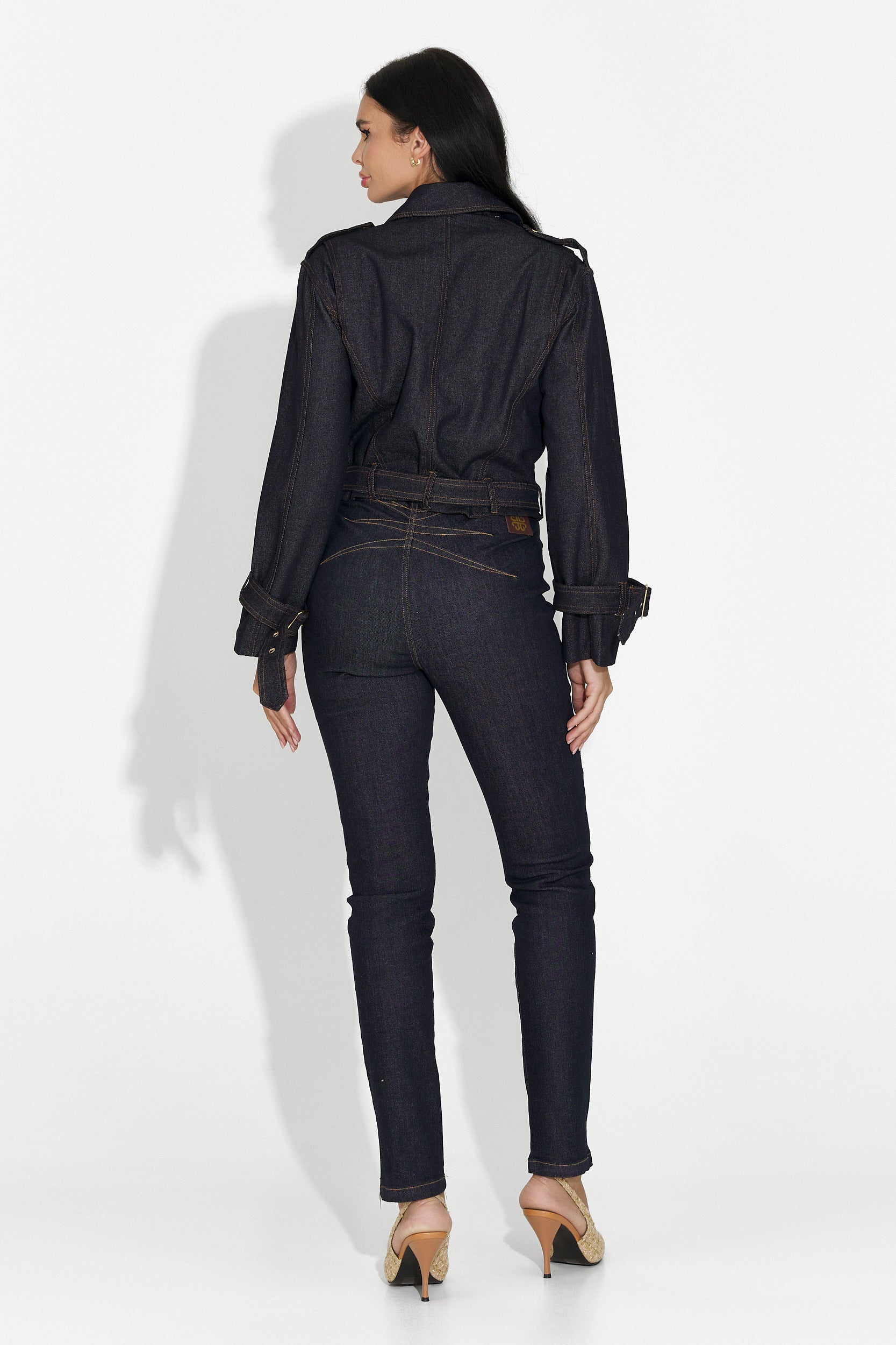 Jacheta blug dama casual bleumarin Renatia Bogas