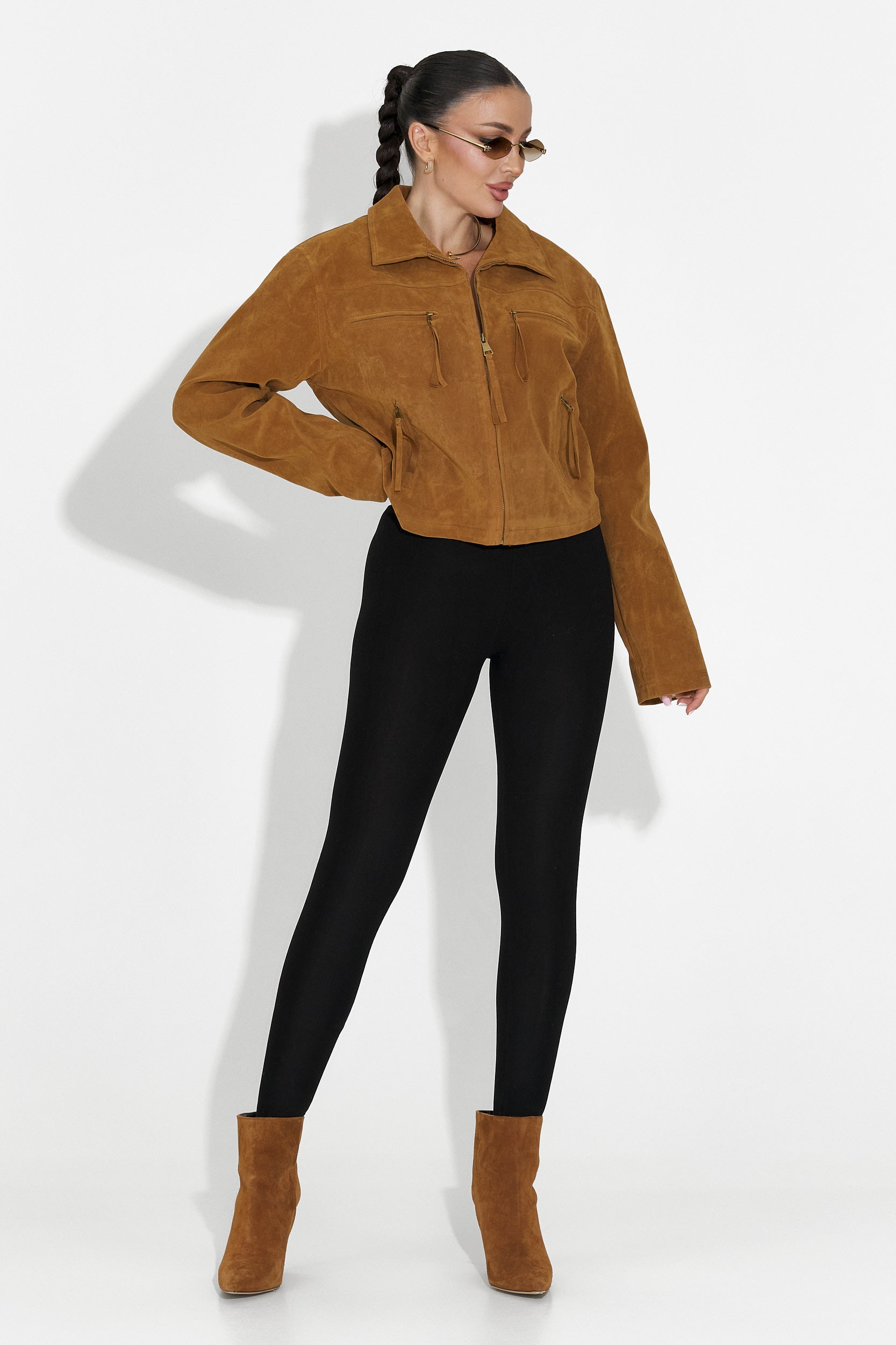 Jacheta dama casual maro Marivora Bogas