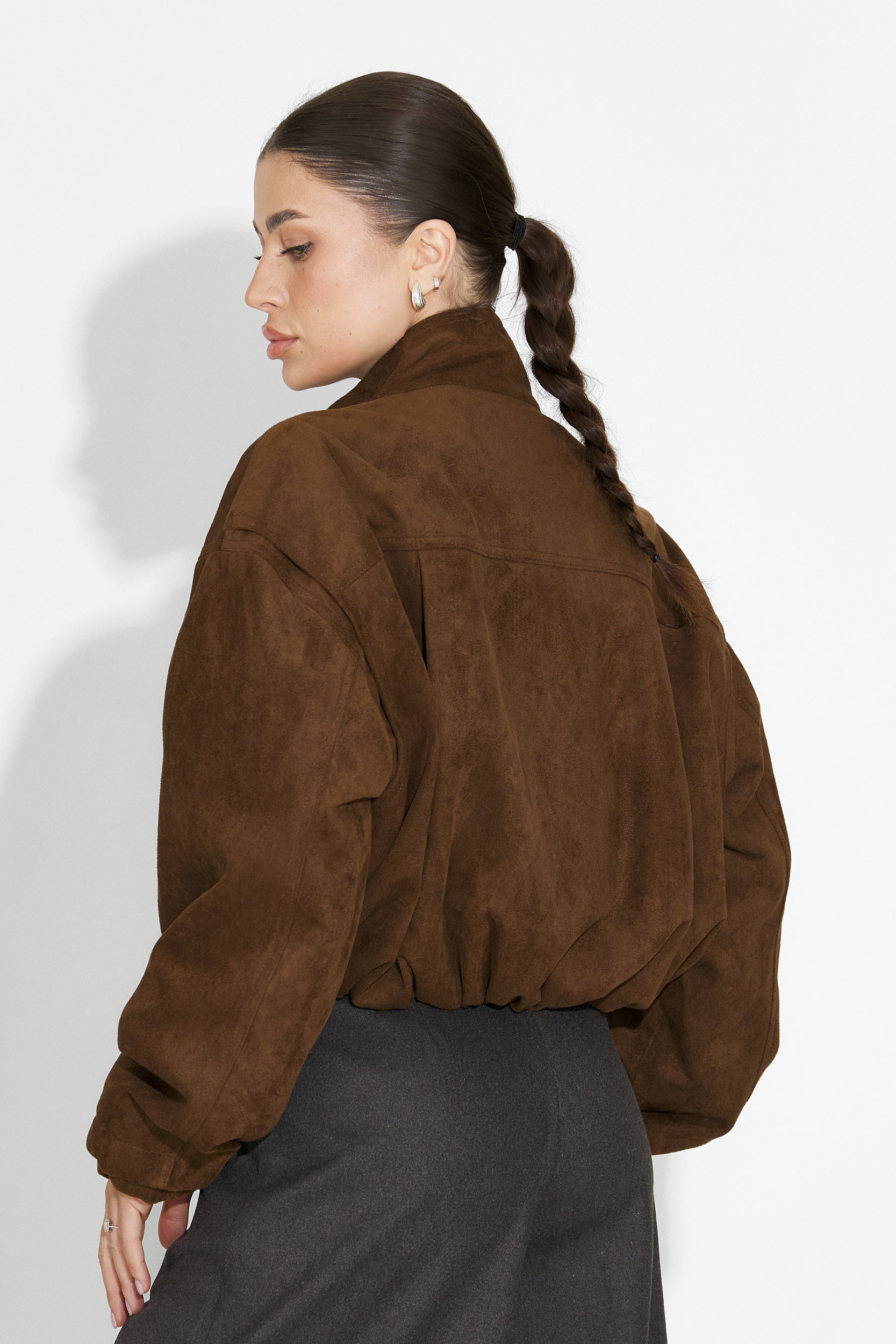 Jacheta dama casual maro Trinidad Bogas