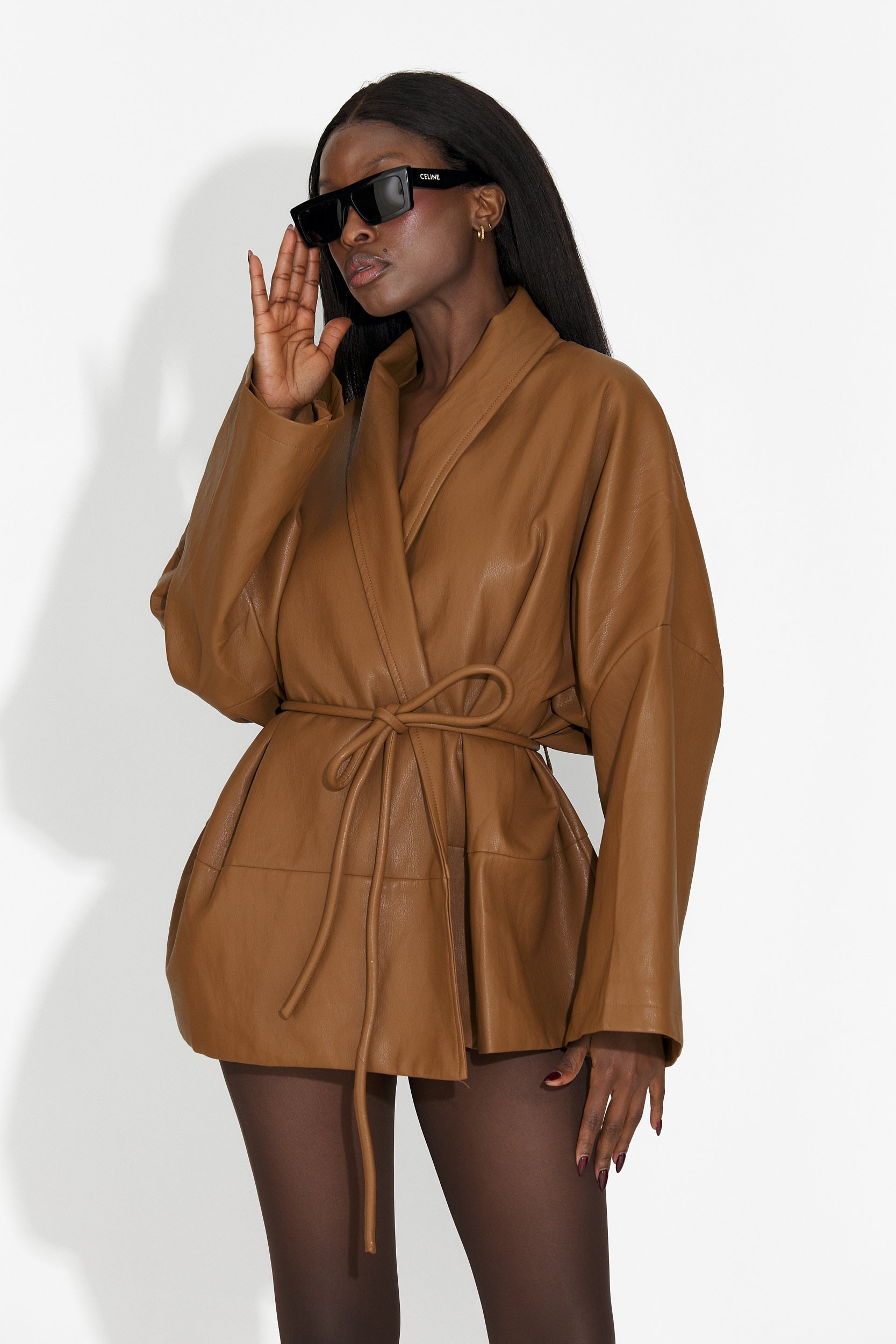 Jacheta dama eleganta maro Wandia Bogas