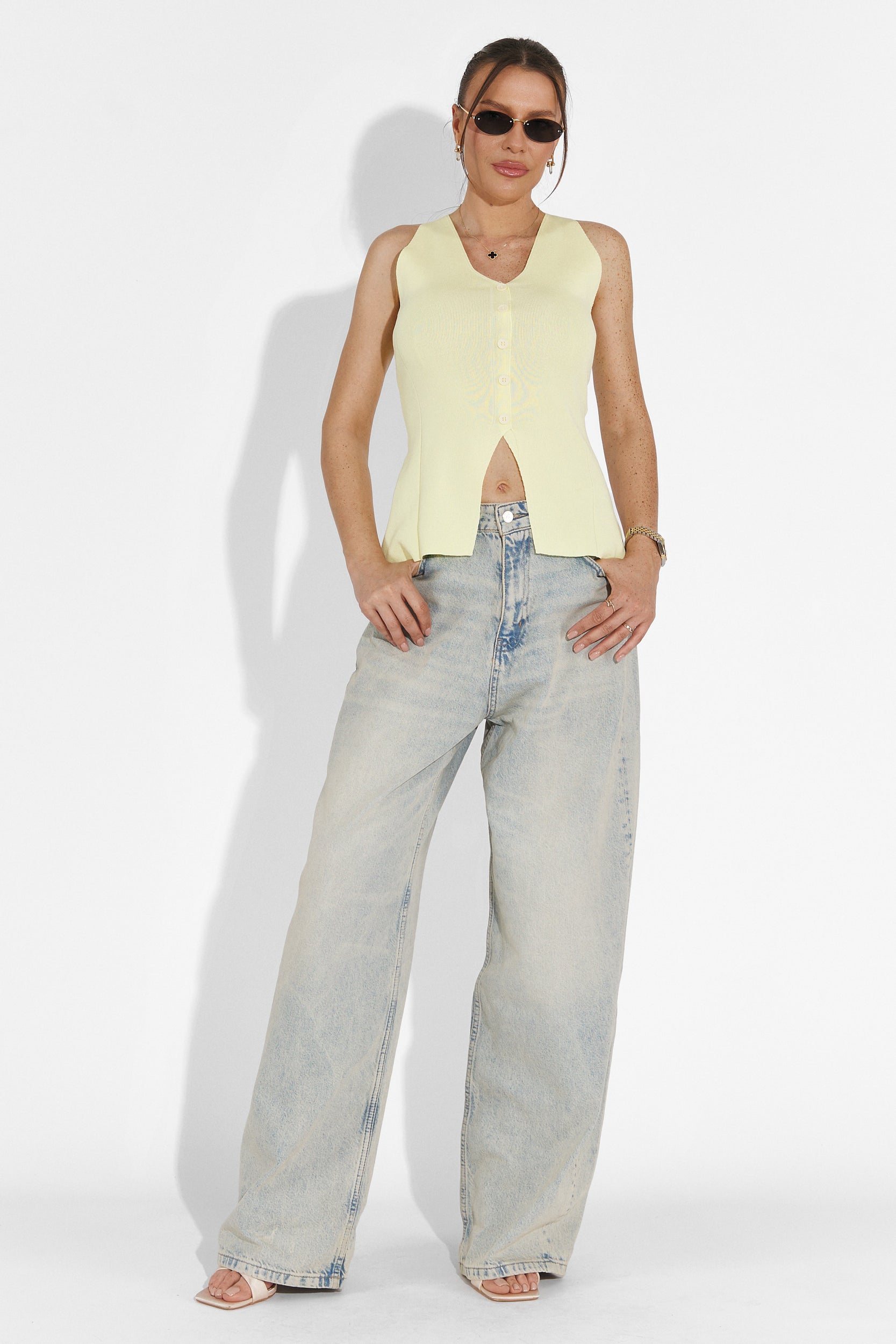 Maiou dama casual galben Cadiz Bogas