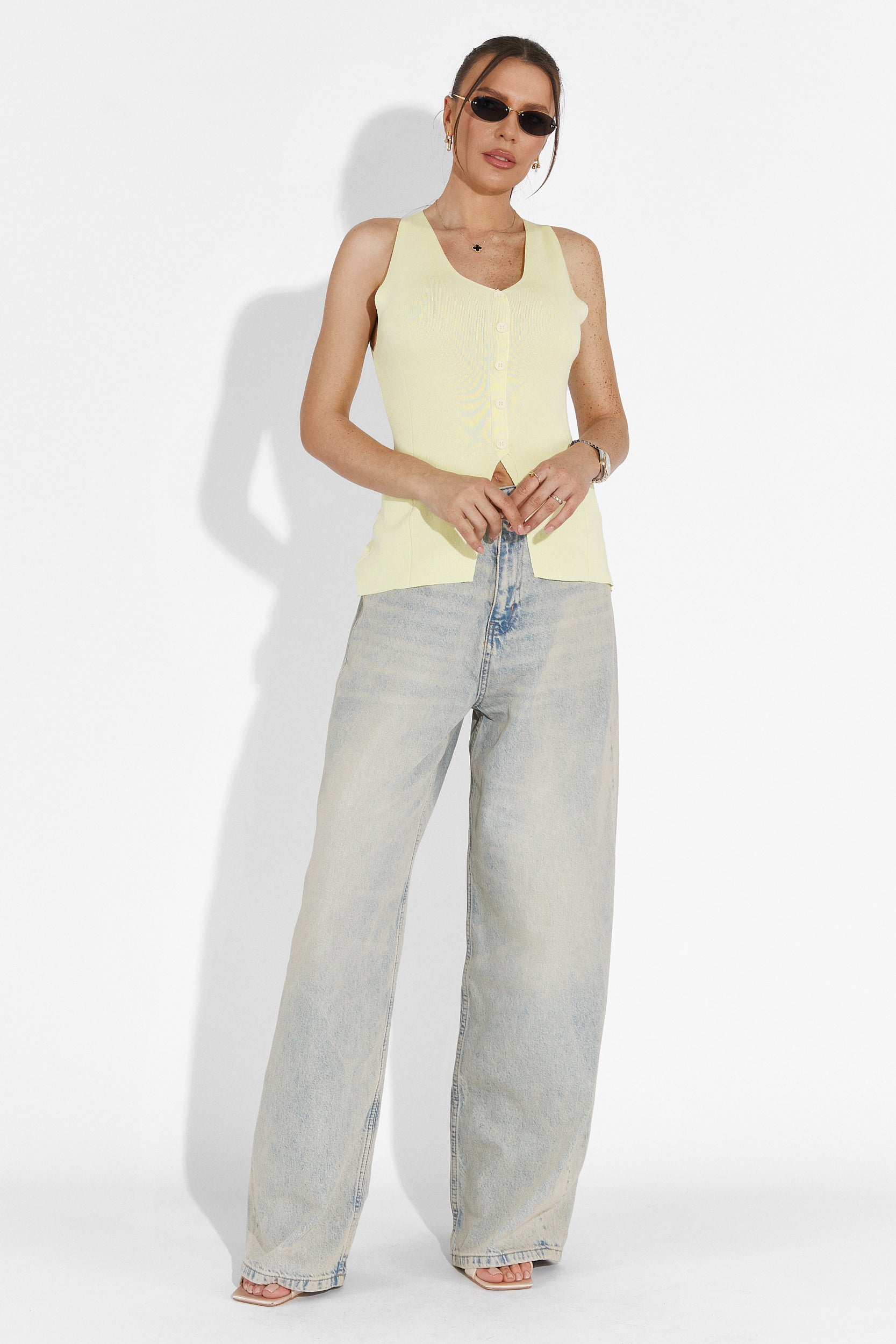 Maiou dama casual galben Cadiz Bogas