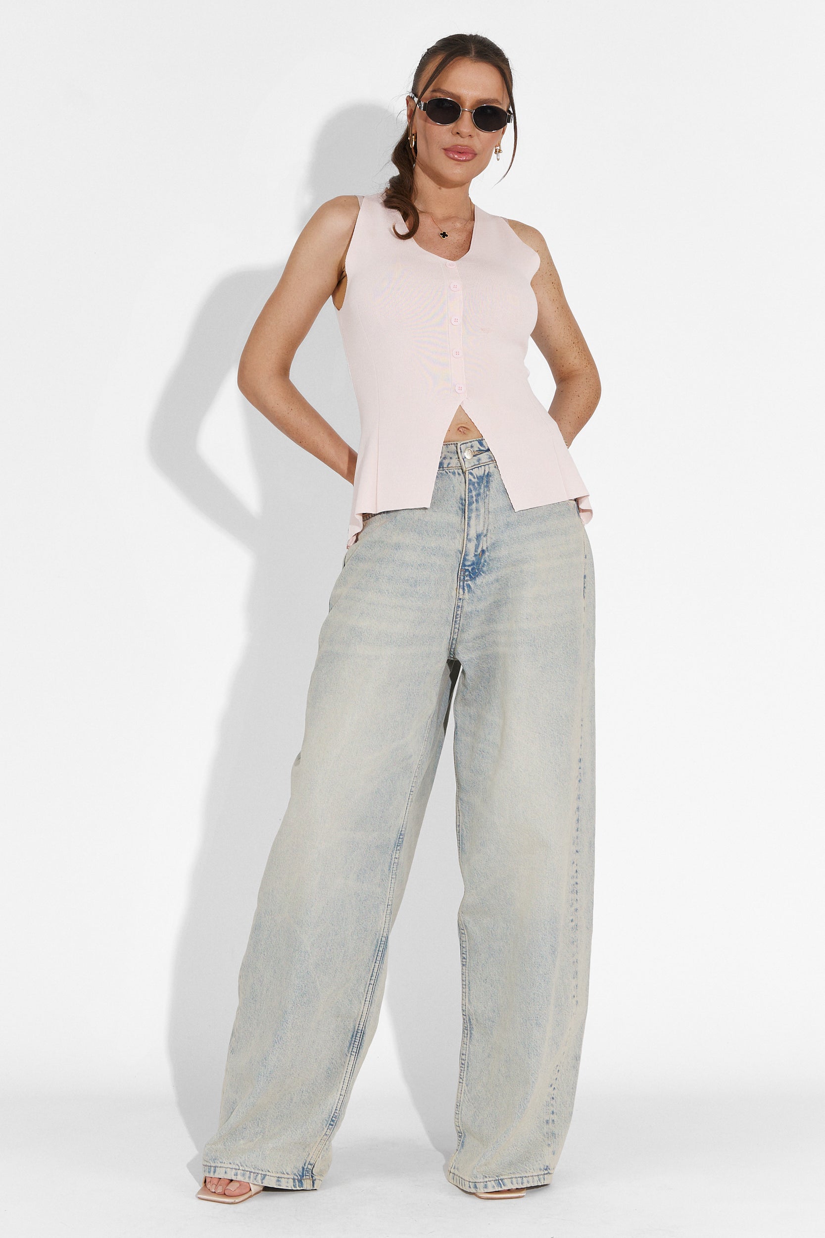 Maiou dama casual roz Cadiz Bogas