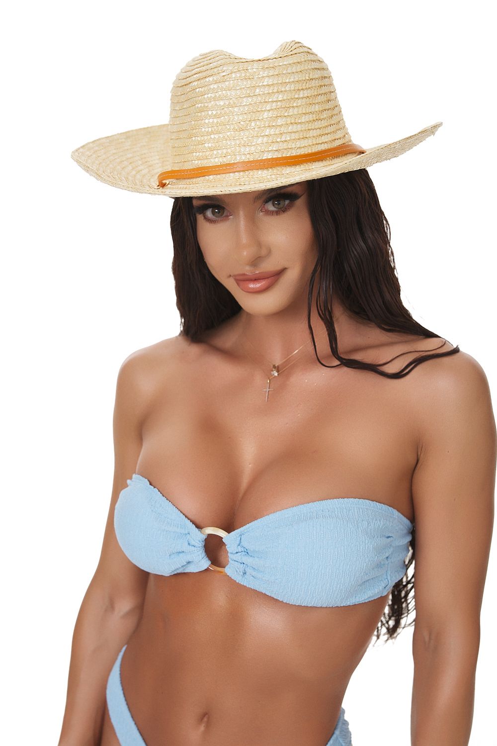 Palarie dama casual bej Birkita Bogas