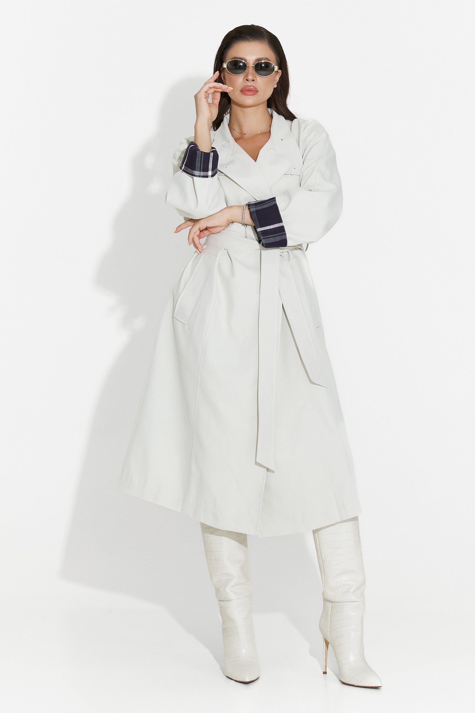 Palton dama mediu grej Dakisa Bogas