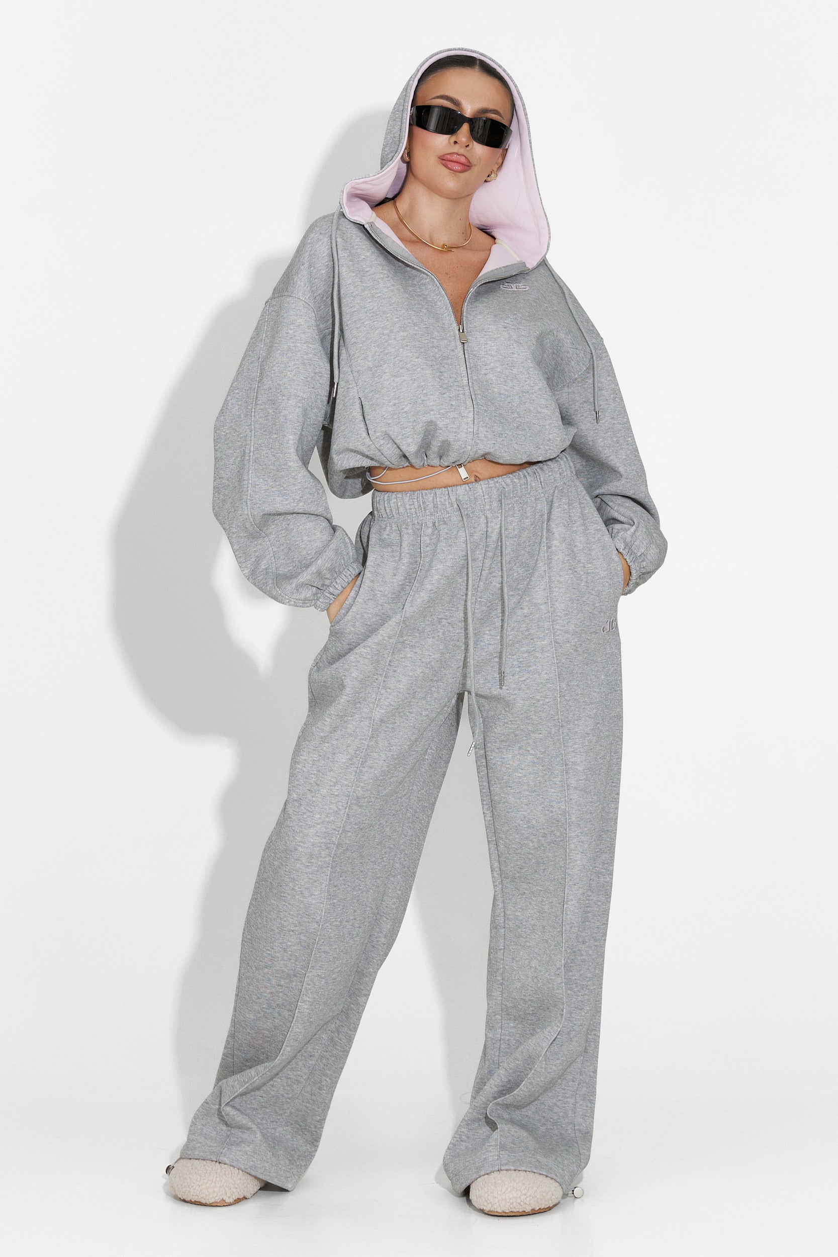 Trening dama casual gri Reica Bogas