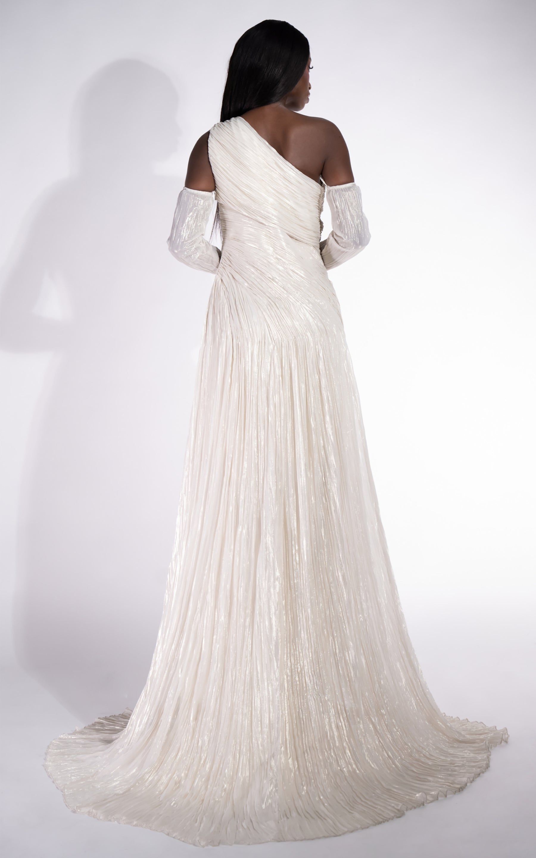 Rochie dama lunga crem Penye Bogas