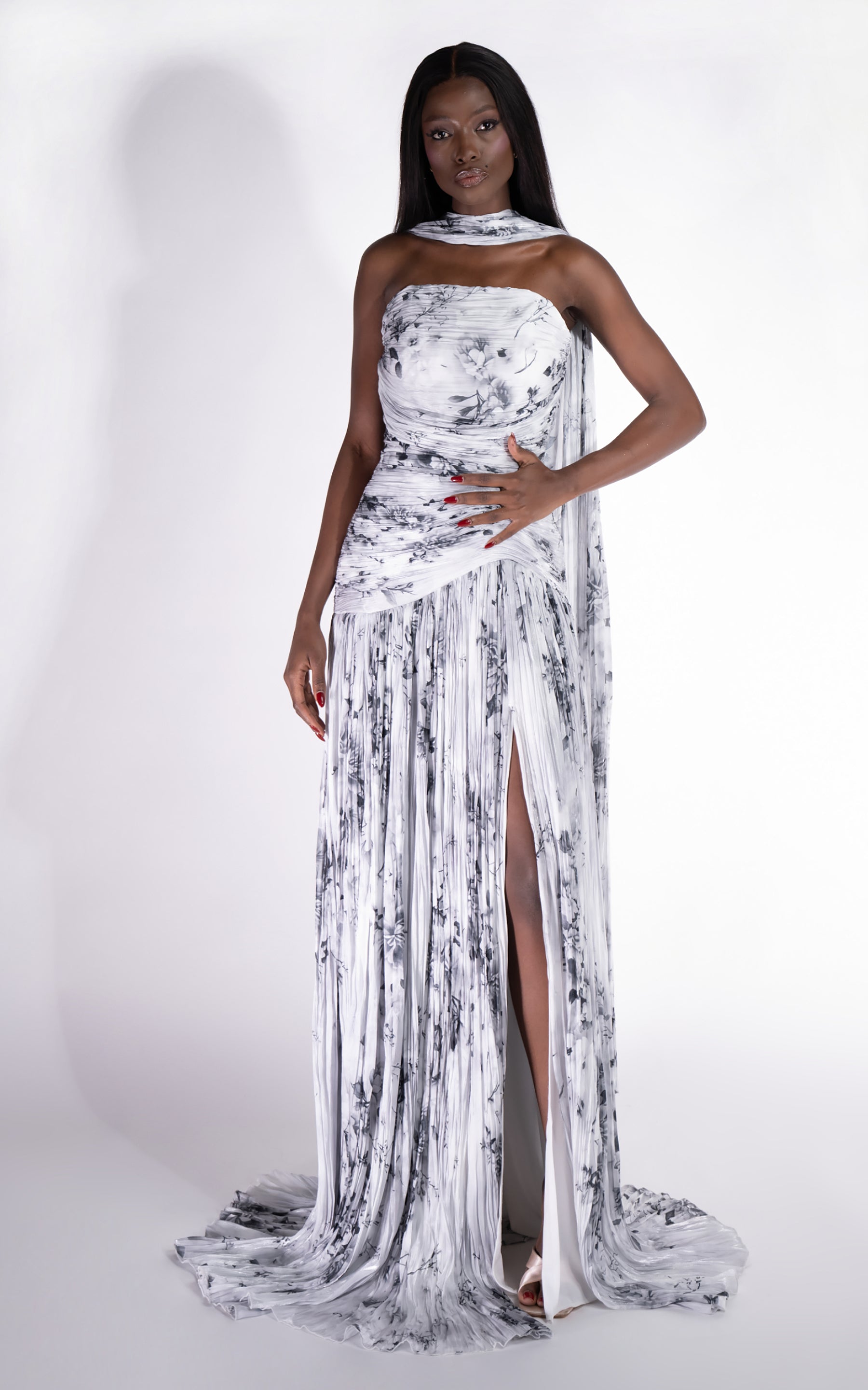 Rochie dama lunga neagra Layne Bogas