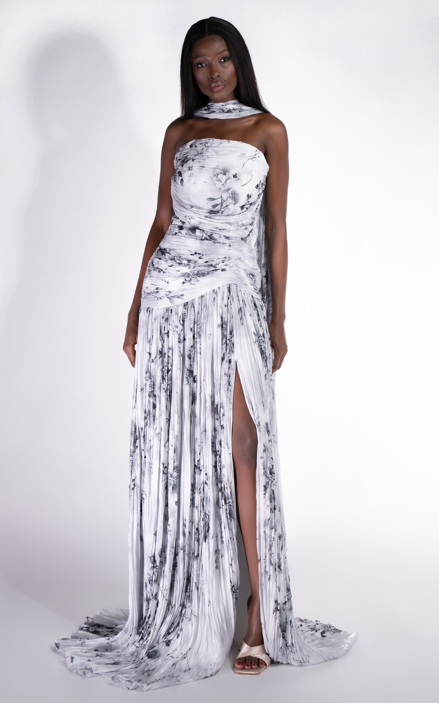 Rochie dama lunga neagra Layne Bogas