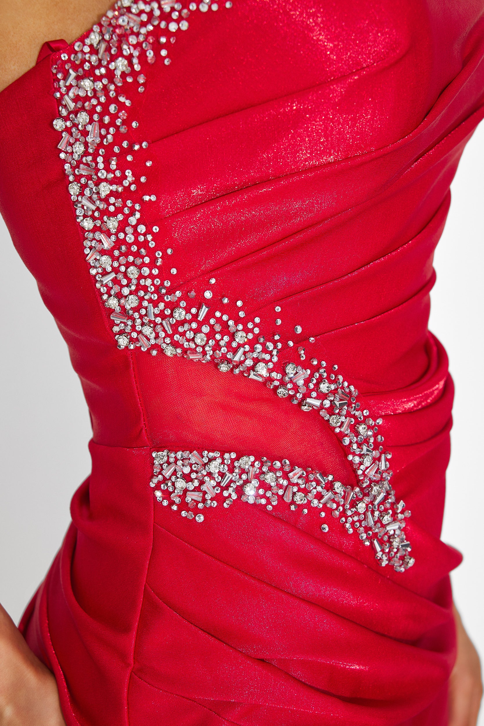 Rochie dama lunga rosie Vonie Bogas