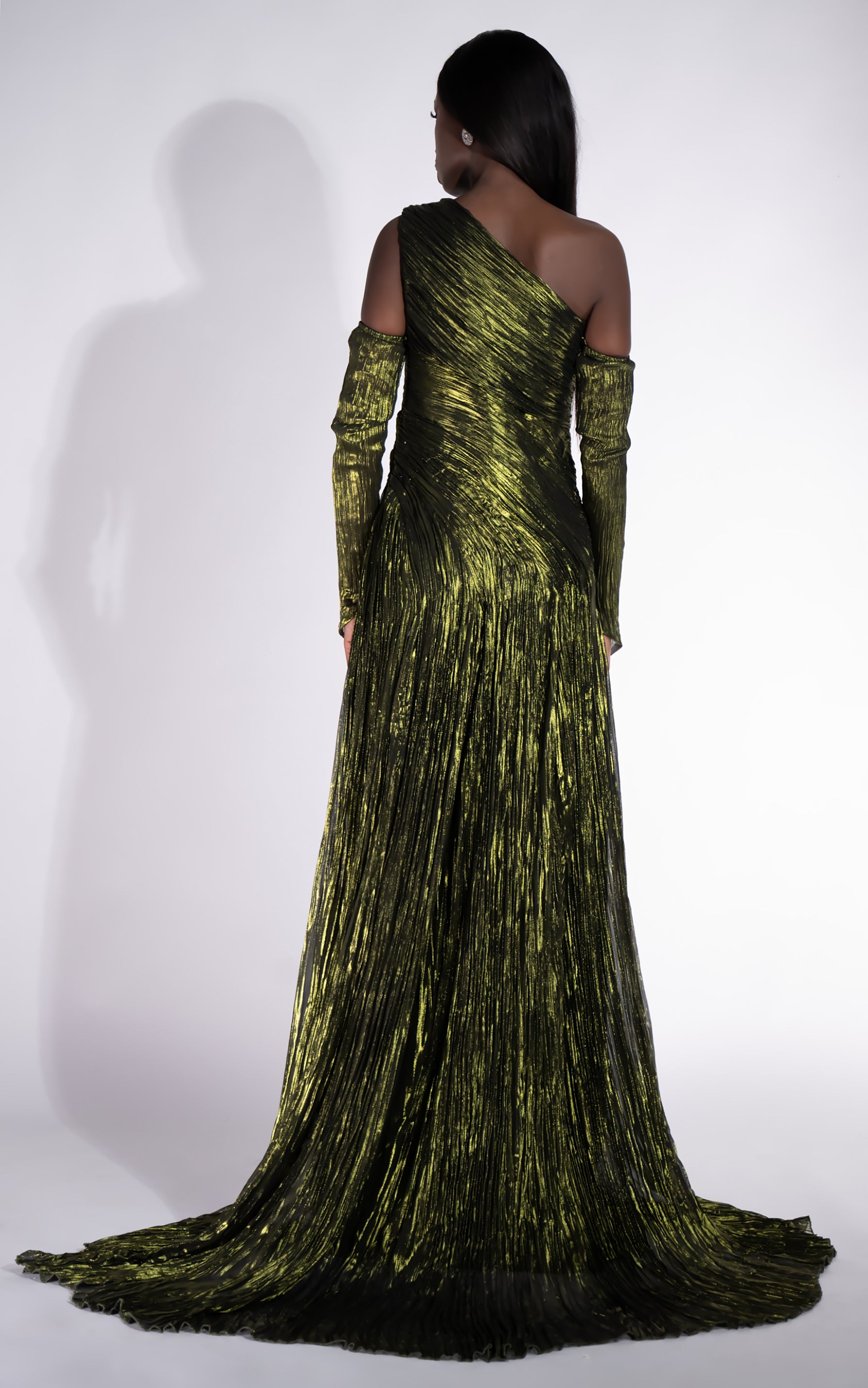 Rochie dama lunga verde Penye Bogas