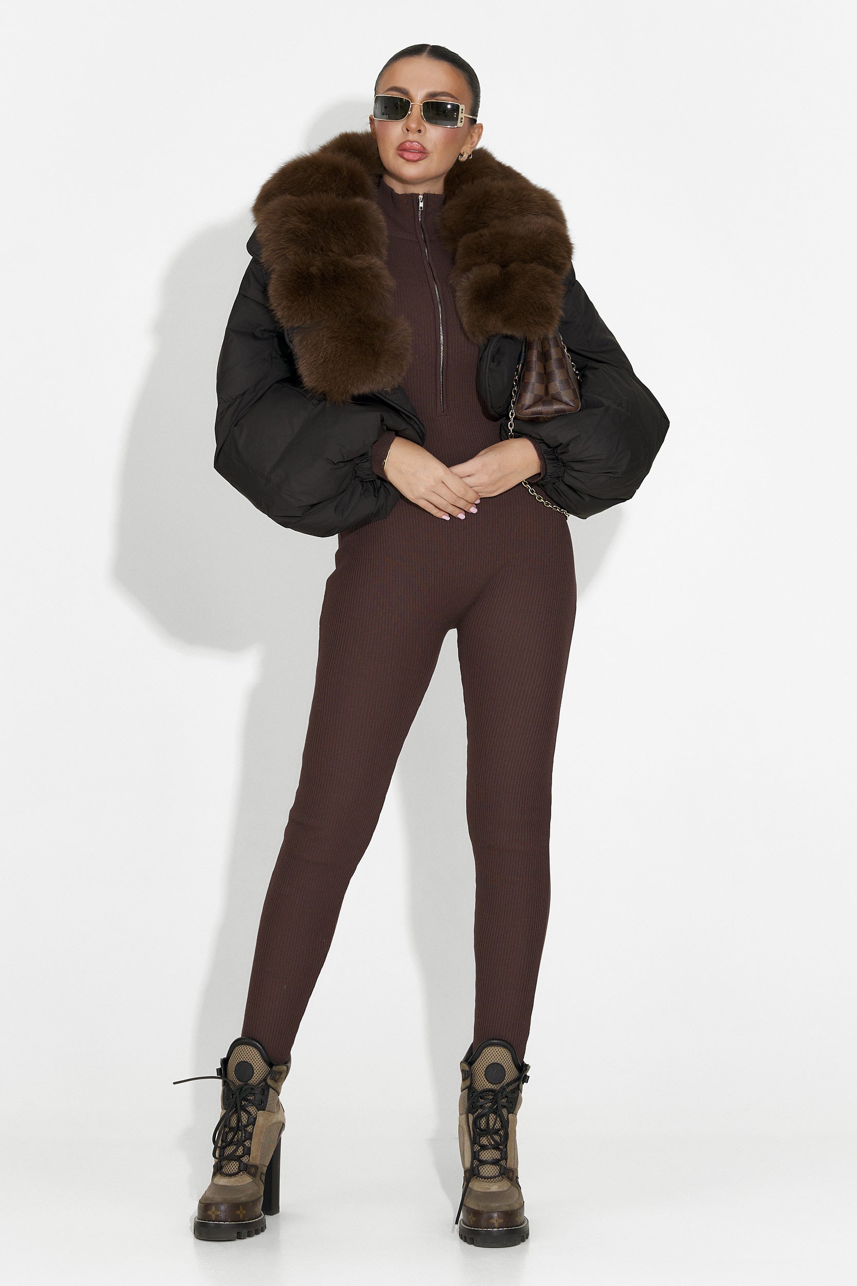 Salopeta dama casual maro Elivra Bogas