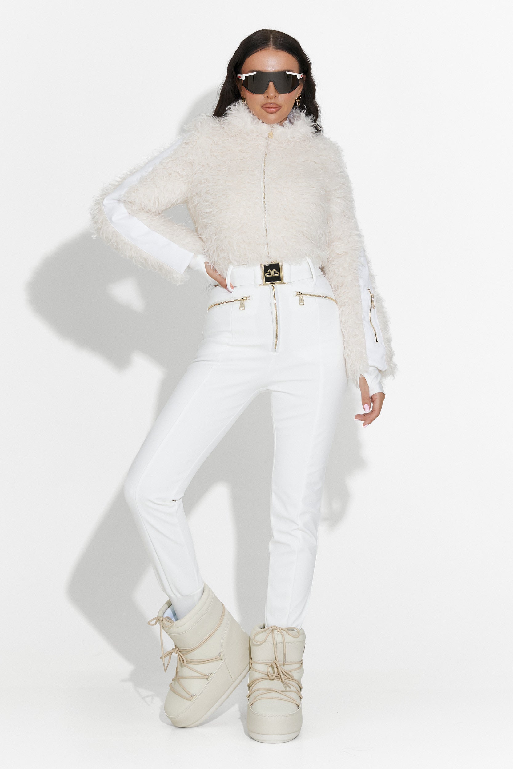 Salopeta ski casual alba Alycia Bogas