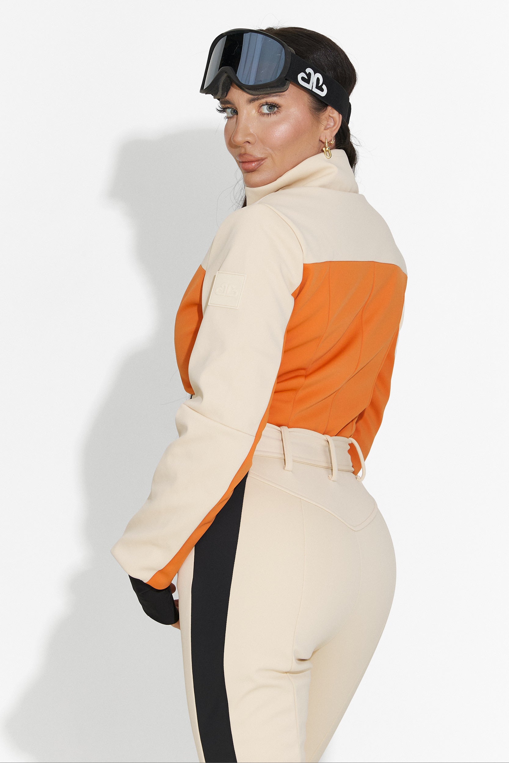 Salopeta ski casual bej Vernoa Bogas